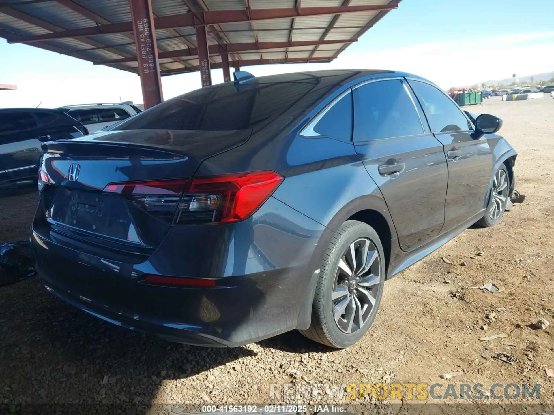 4 Photograph of a damaged car 2HGFE1F73PH304257 HONDA CIVIC 2023