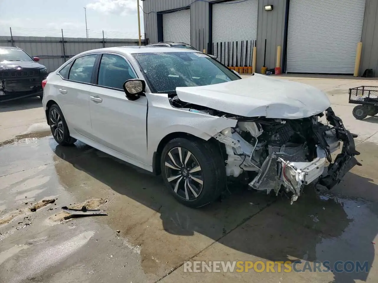 4 Photograph of a damaged car 2HGFE1F73PH308955 HONDA CIVIC 2023
