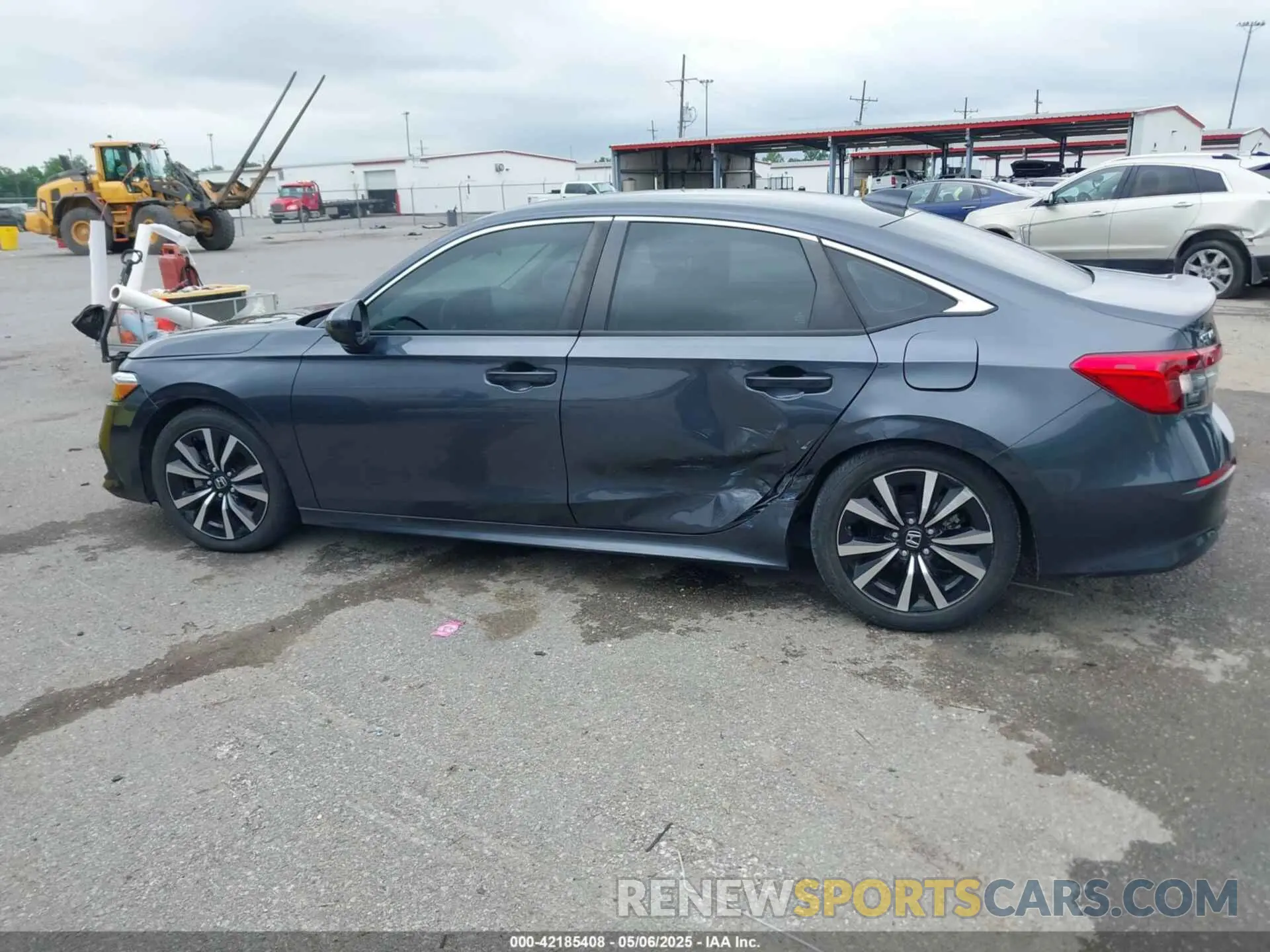 14 Photograph of a damaged car 2HGFE1F73PH312228 HONDA CIVIC 2023