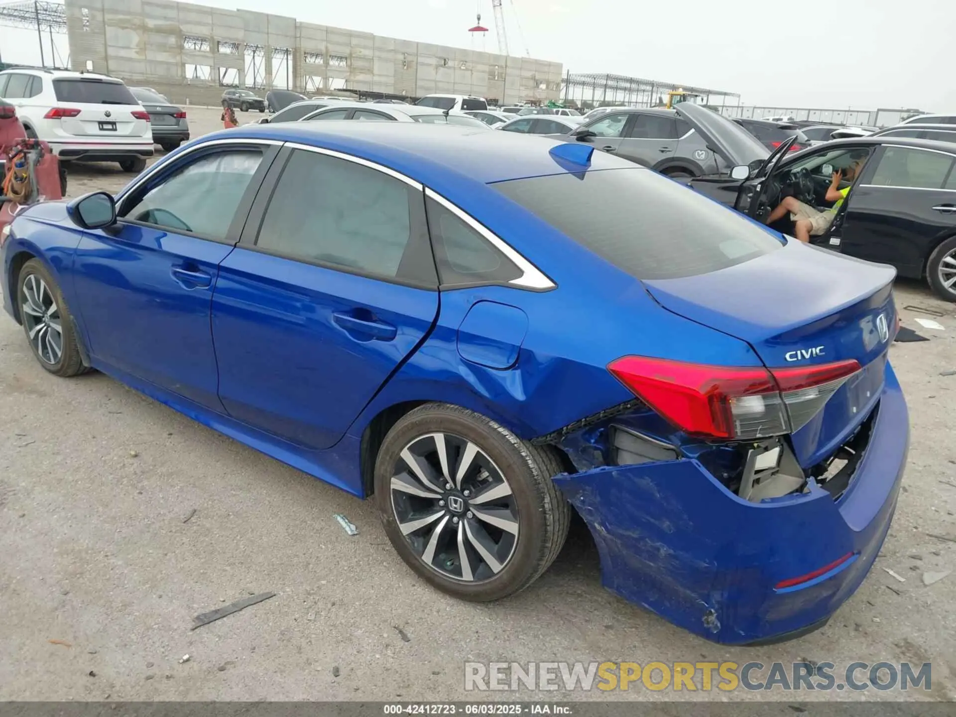 3 Photograph of a damaged car 2HGFE1F73PH316845 HONDA CIVIC 2023
