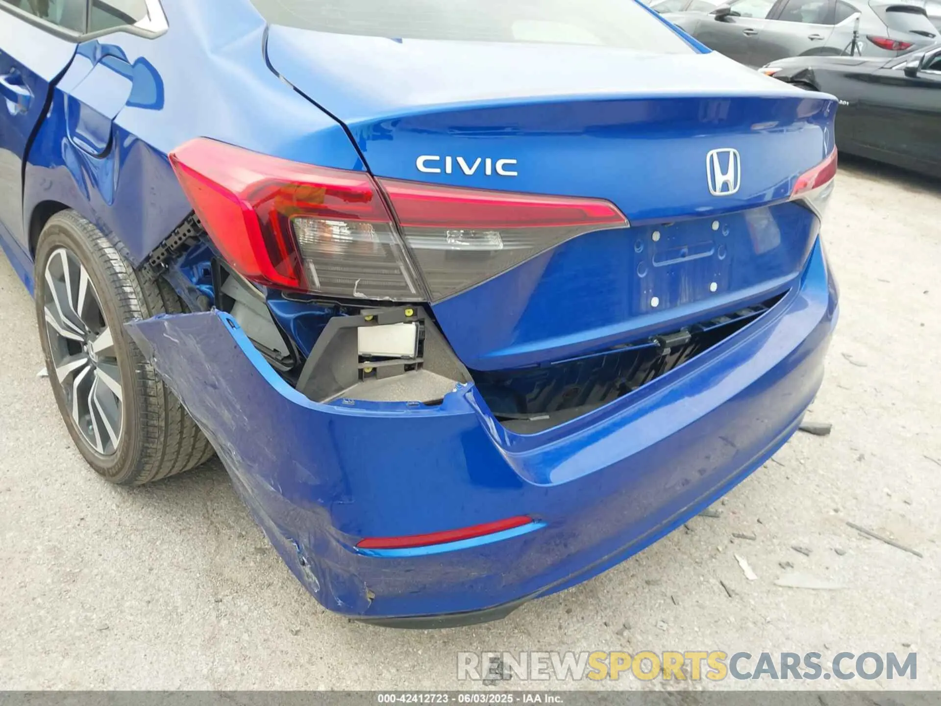 6 Photograph of a damaged car 2HGFE1F73PH316845 HONDA CIVIC 2023