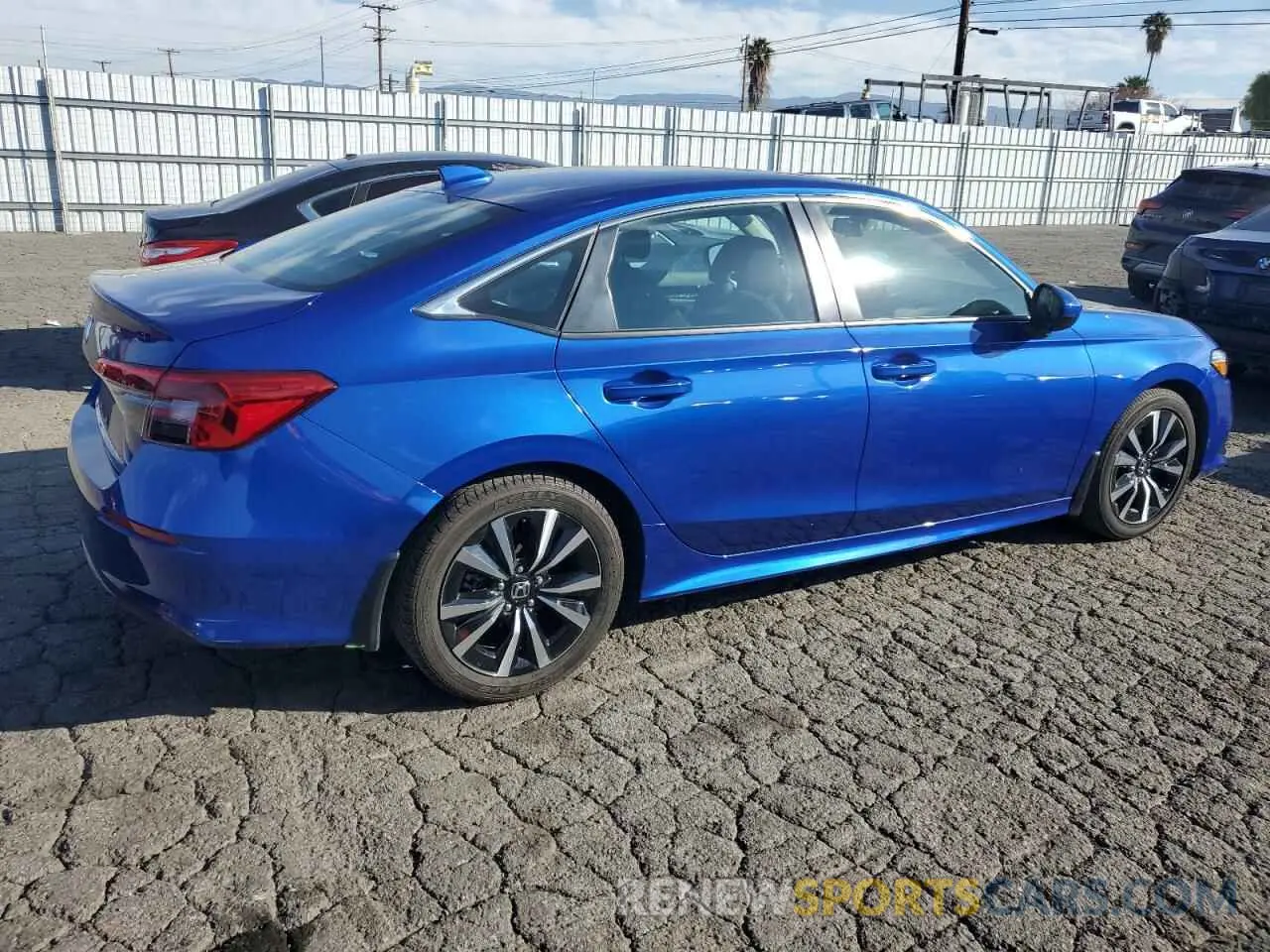 3 Photograph of a damaged car 2HGFE1F74PH304140 HONDA CIVIC 2023