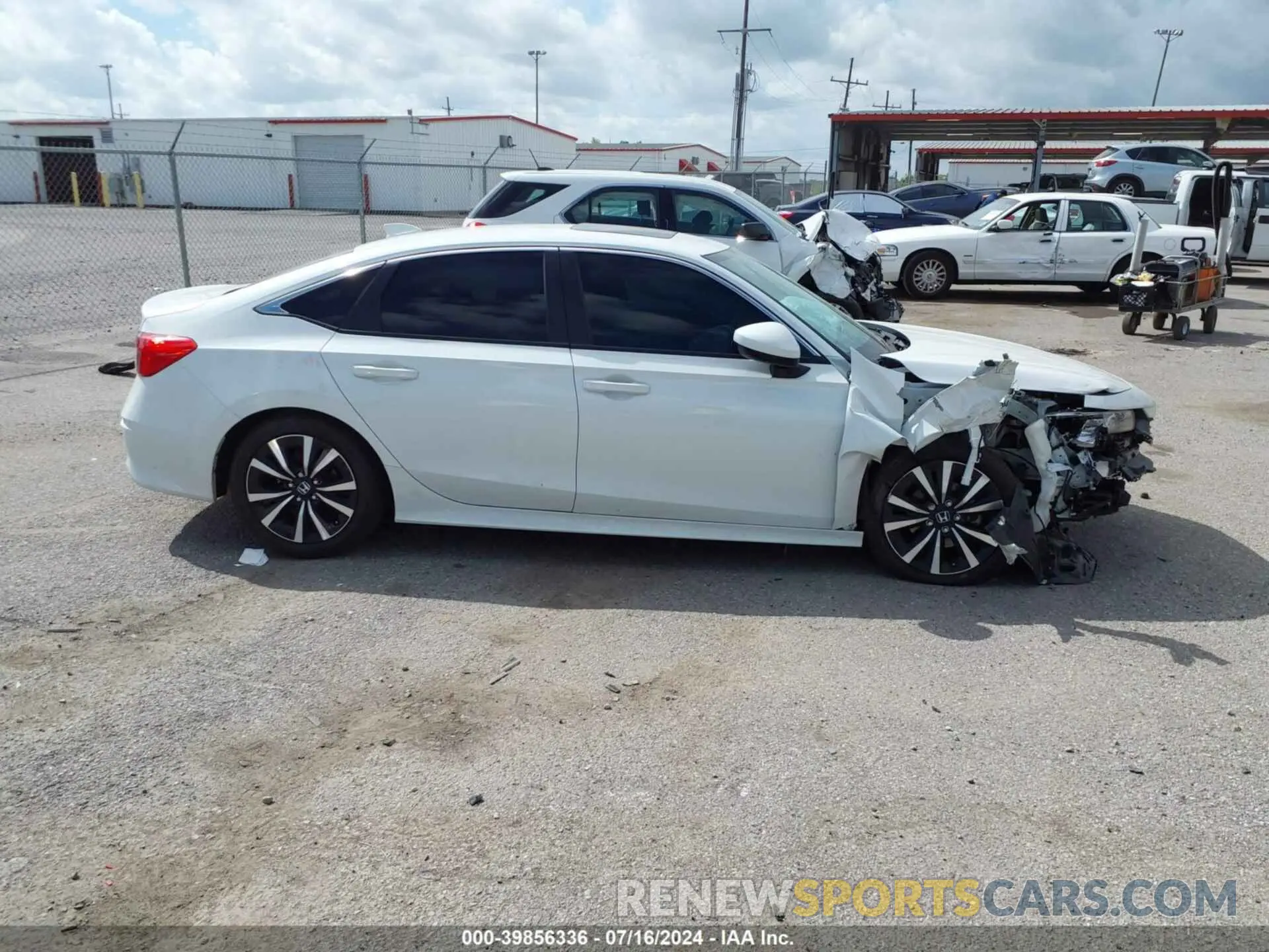 13 Photograph of a damaged car 2HGFE1F74PH306745 HONDA CIVIC 2023