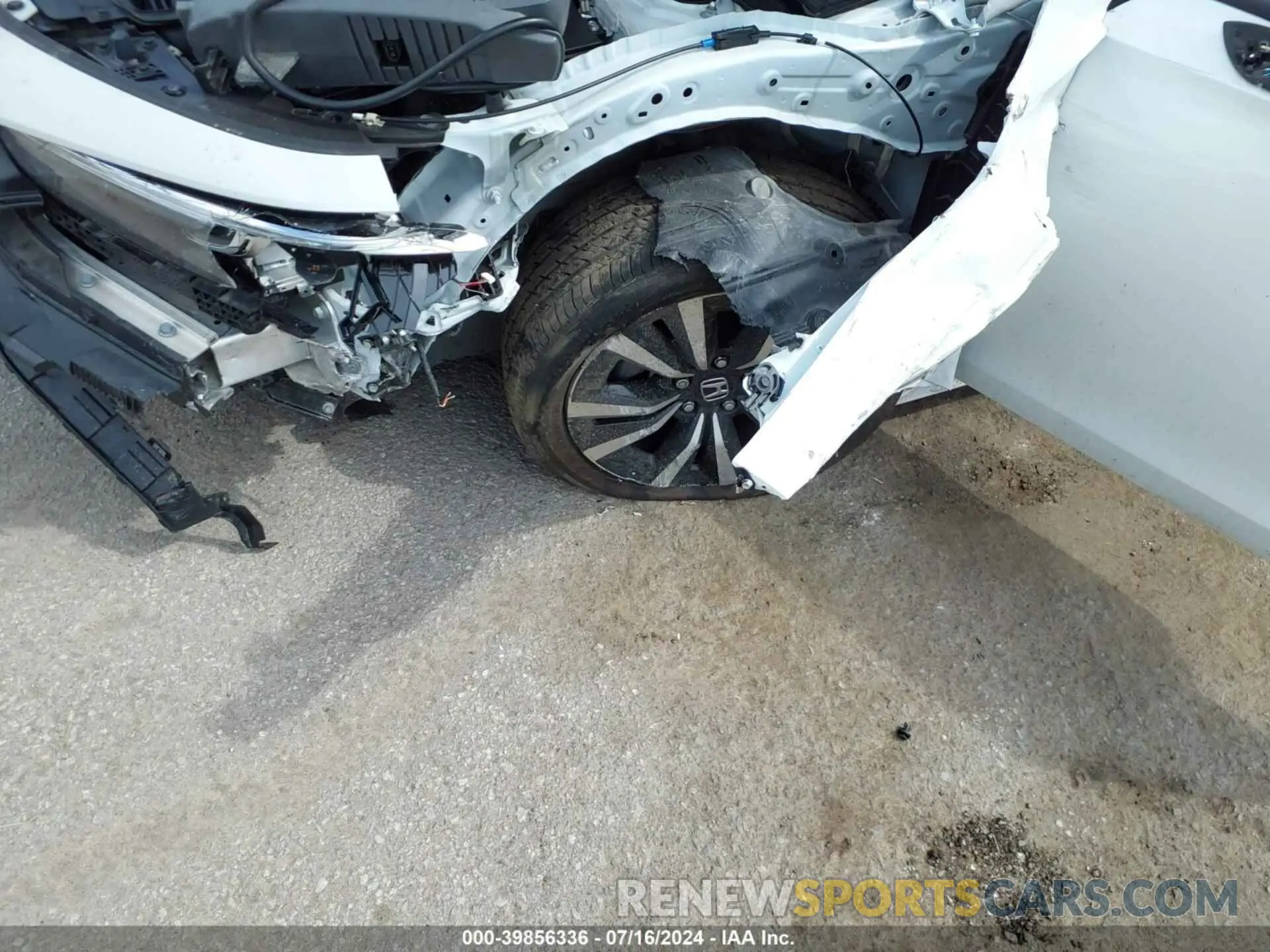 17 Photograph of a damaged car 2HGFE1F74PH306745 HONDA CIVIC 2023