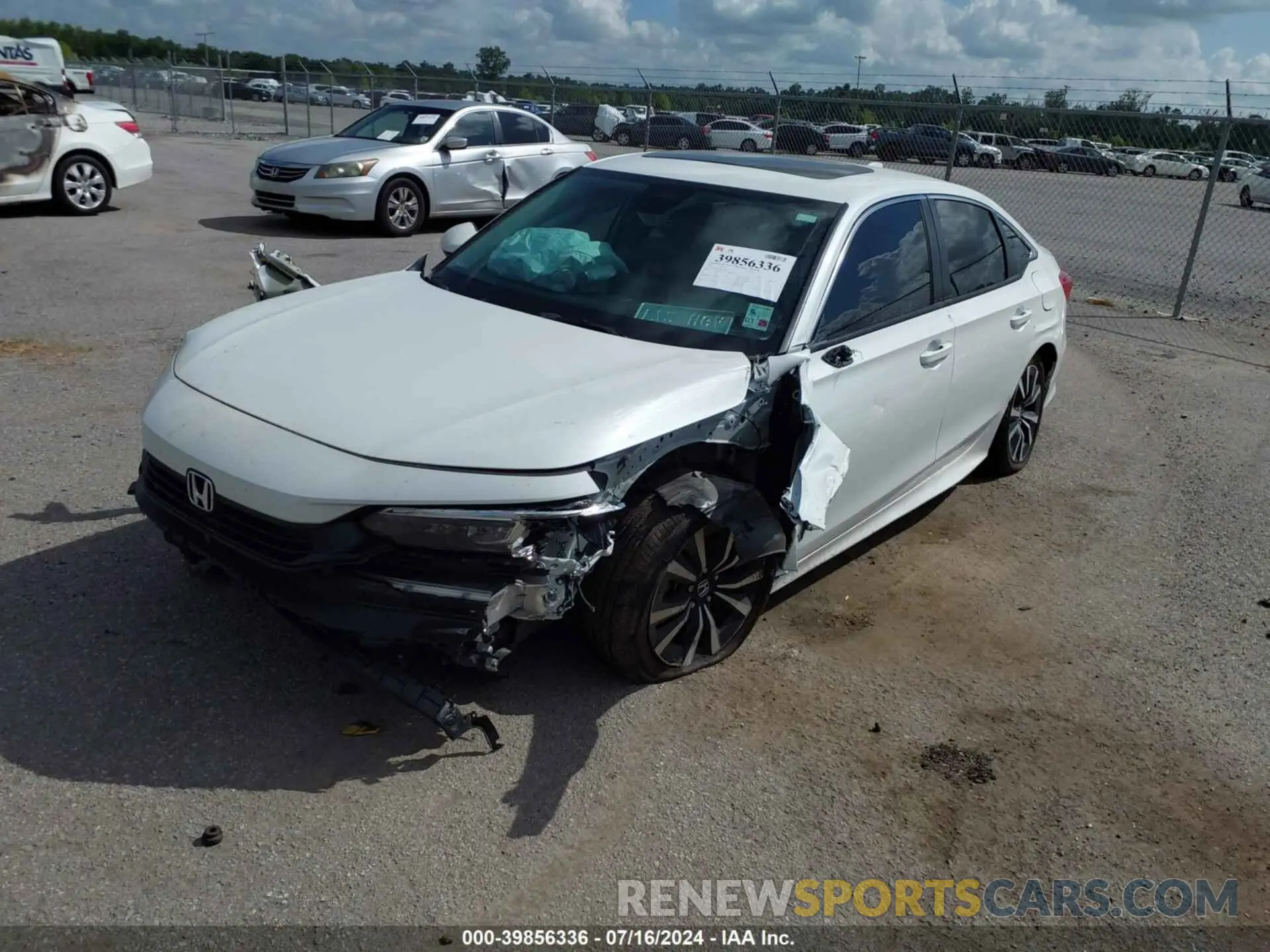 2 Photograph of a damaged car 2HGFE1F74PH306745 HONDA CIVIC 2023