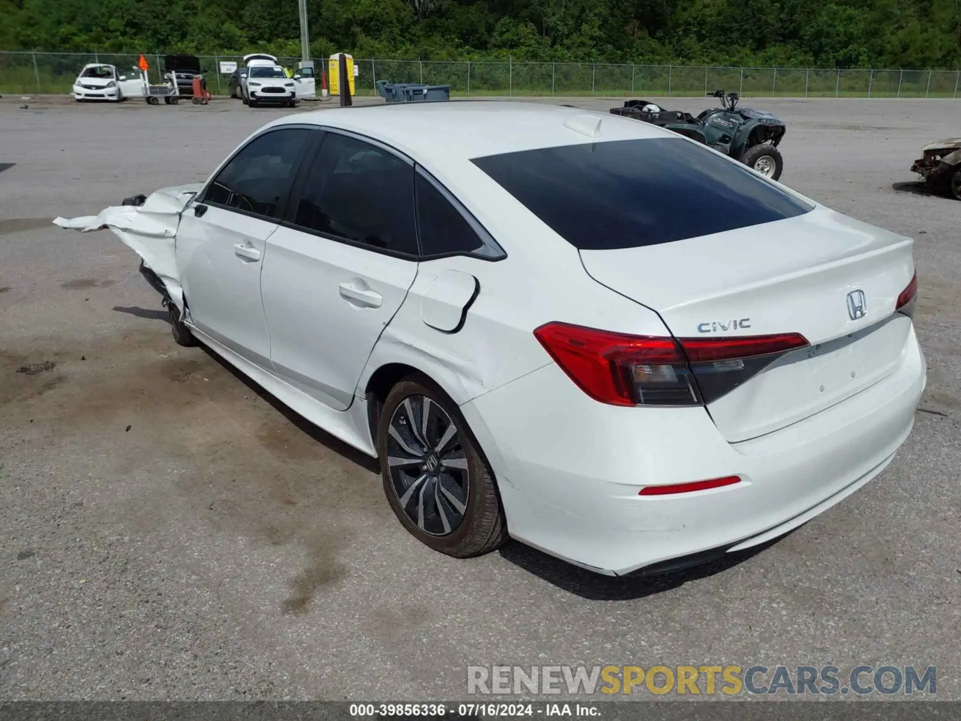 3 Photograph of a damaged car 2HGFE1F74PH306745 HONDA CIVIC 2023
