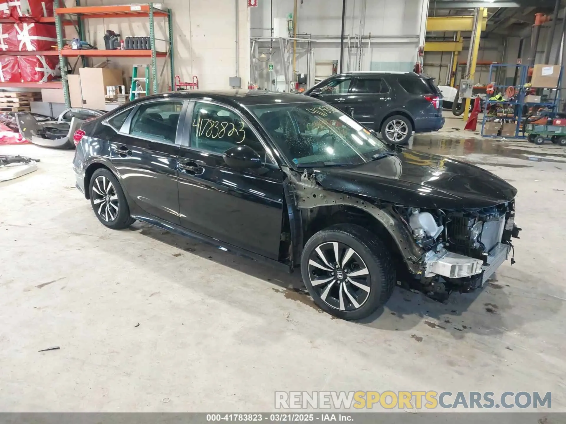 1 Photograph of a damaged car 2HGFE1F74PH309693 HONDA CIVIC 2023