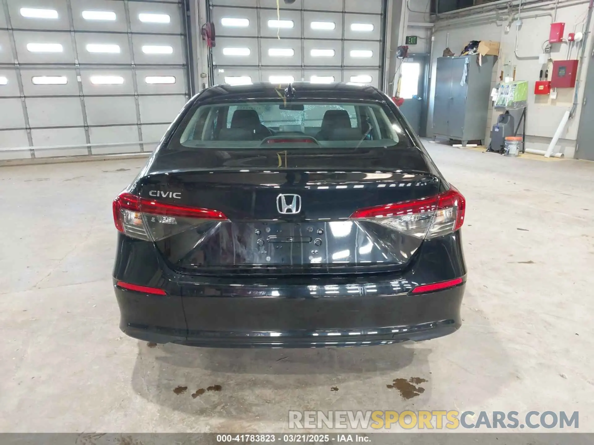 17 Photograph of a damaged car 2HGFE1F74PH309693 HONDA CIVIC 2023