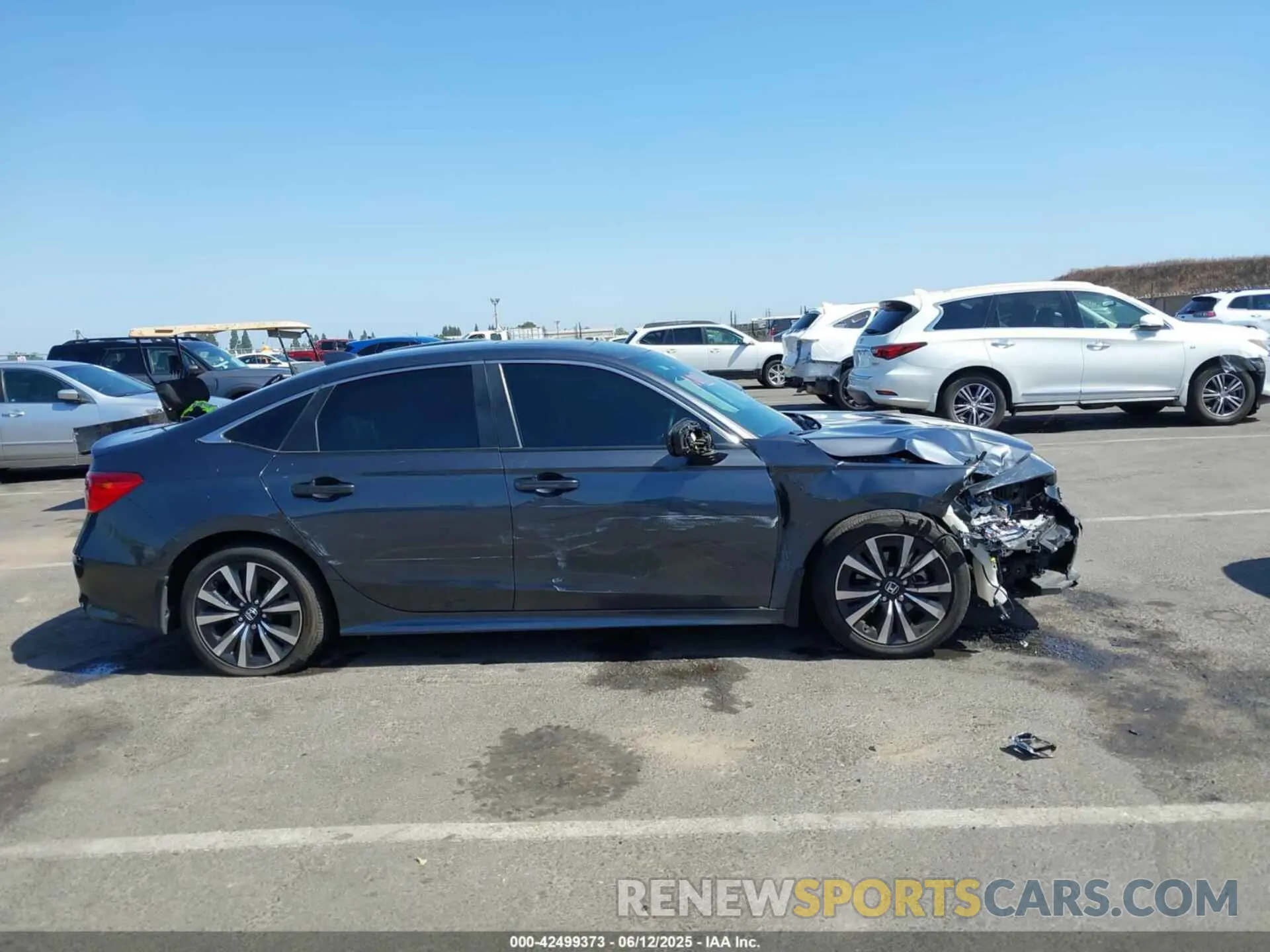 13 Photograph of a damaged car 2HGFE1F74PH323979 HONDA CIVIC 2023