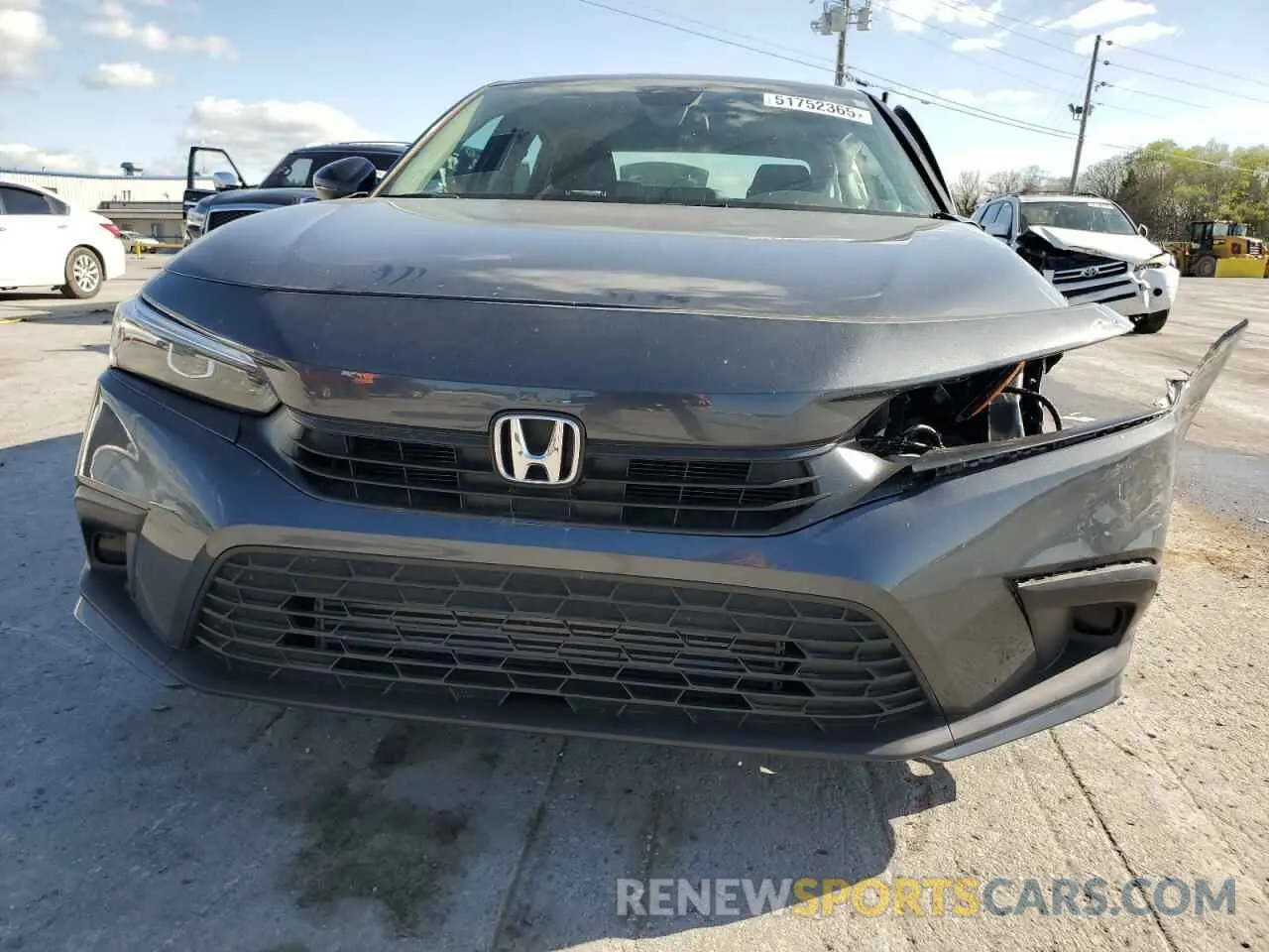 5 Photograph of a damaged car 2HGFE1F74PH325103 HONDA CIVIC 2023