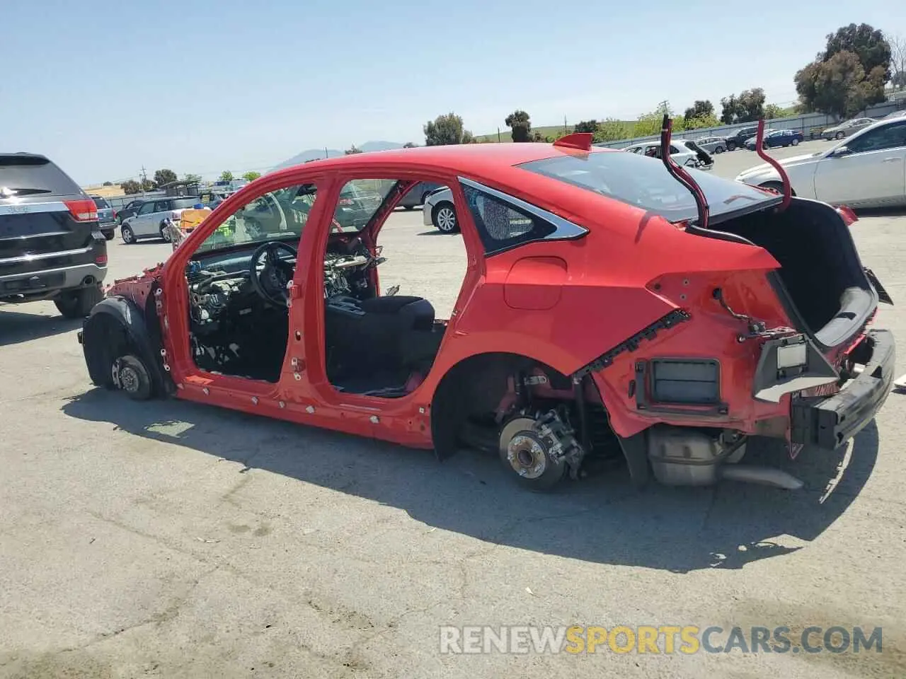 2 Photograph of a damaged car 2HGFE1F75PH300579 HONDA CIVIC 2023