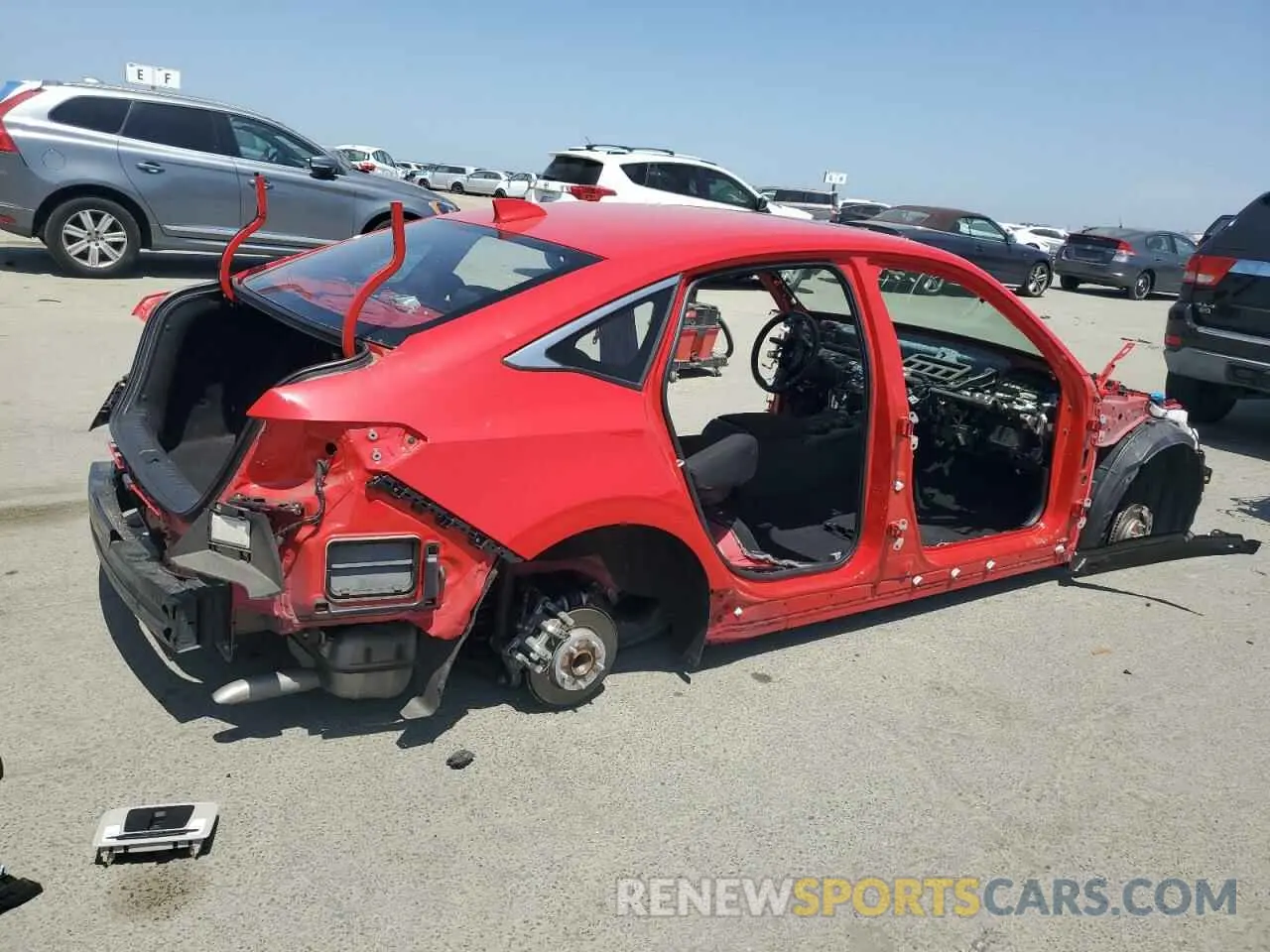 3 Photograph of a damaged car 2HGFE1F75PH300579 HONDA CIVIC 2023