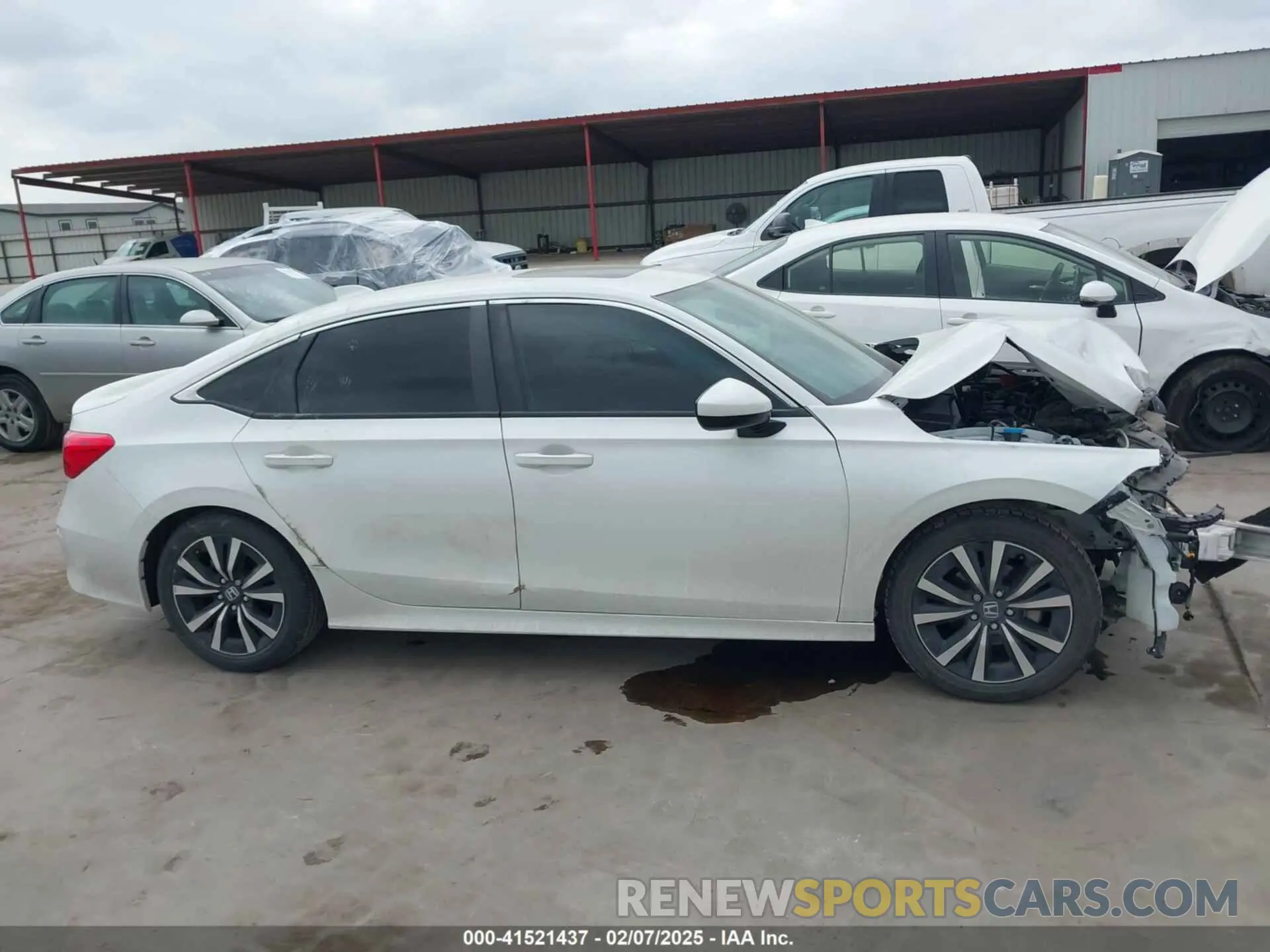14 Photograph of a damaged car 2HGFE1F75PH302767 HONDA CIVIC 2023