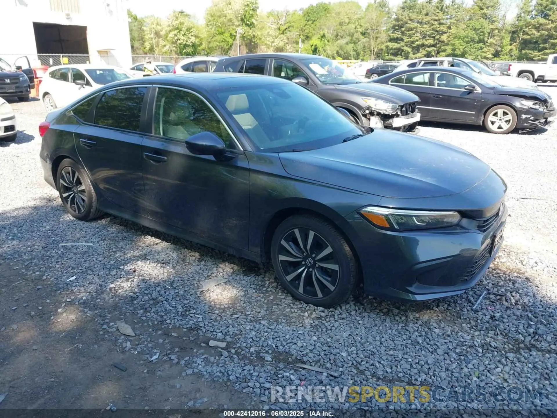 1 Photograph of a damaged car 2HGFE1F75PH309282 HONDA CIVIC 2023