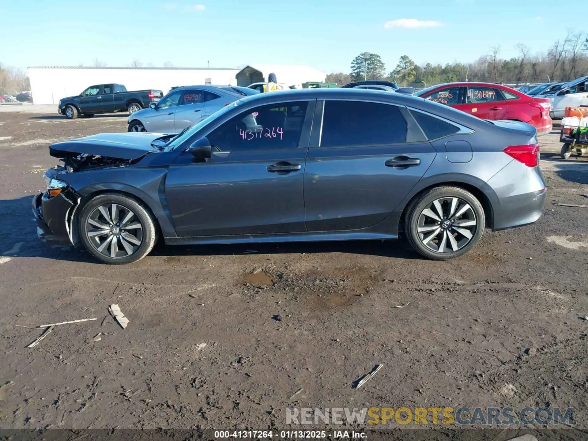 14 Photograph of a damaged car 2HGFE1F75PH319522 HONDA CIVIC 2023