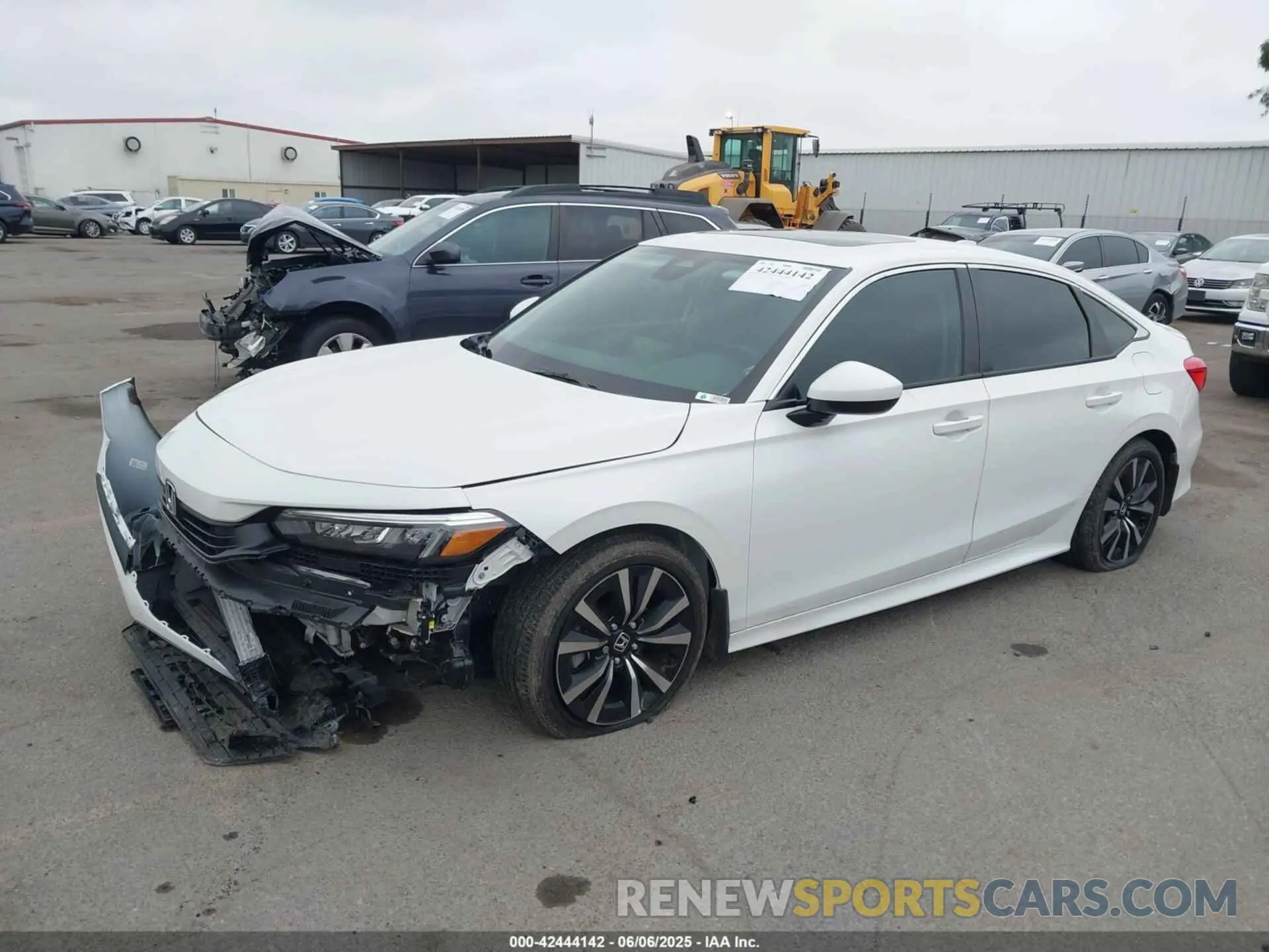 2 Photograph of a damaged car 2HGFE1F76PH308917 HONDA CIVIC 2023