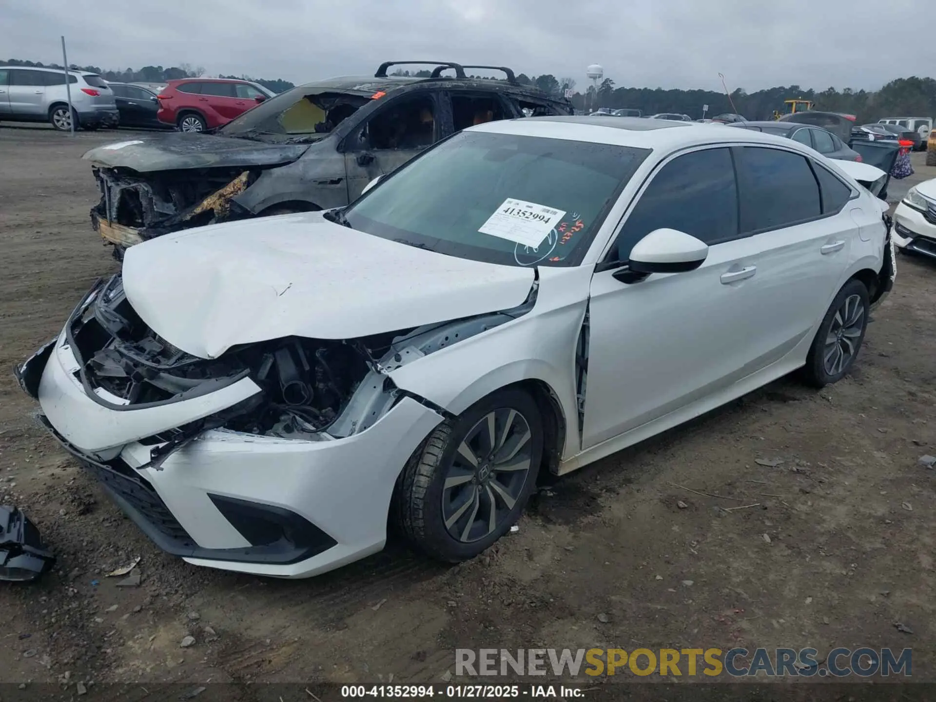 2 Photograph of a damaged car 2HGFE1F76PH309386 HONDA CIVIC 2023