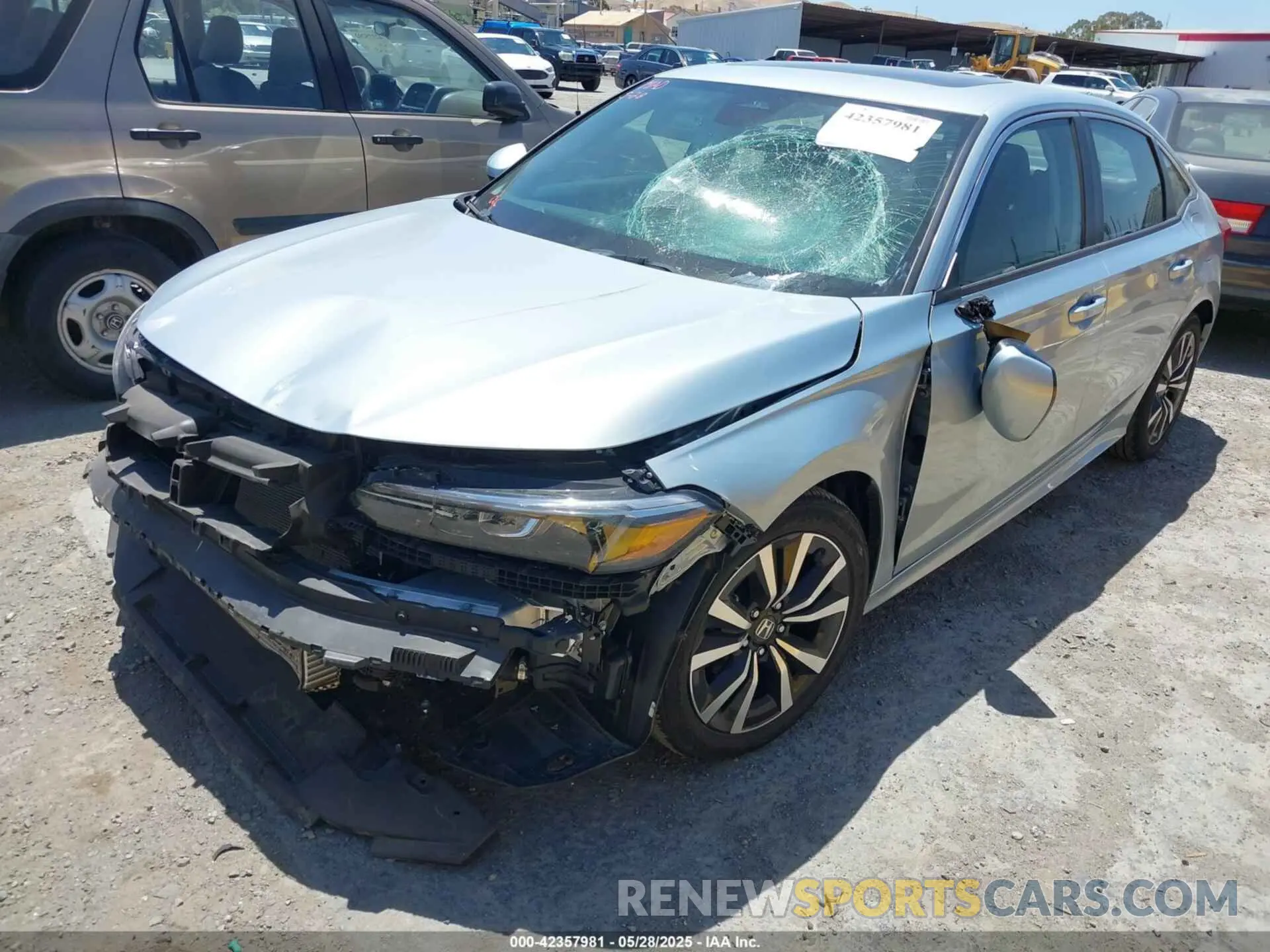 2 Photograph of a damaged car 2HGFE1F76PH309873 HONDA CIVIC 2023