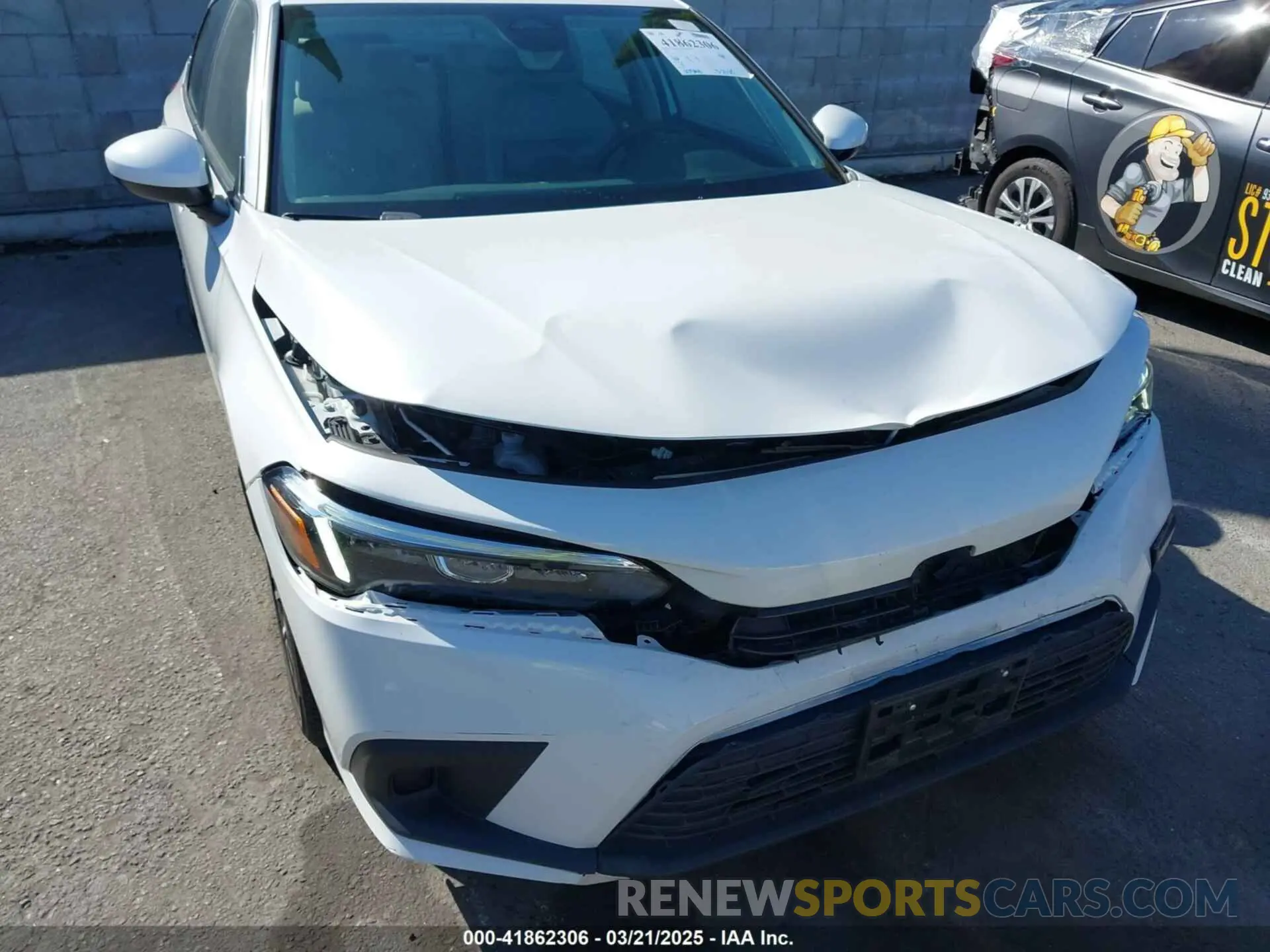 6 Photograph of a damaged car 2HGFE1F76PH314765 HONDA CIVIC 2023