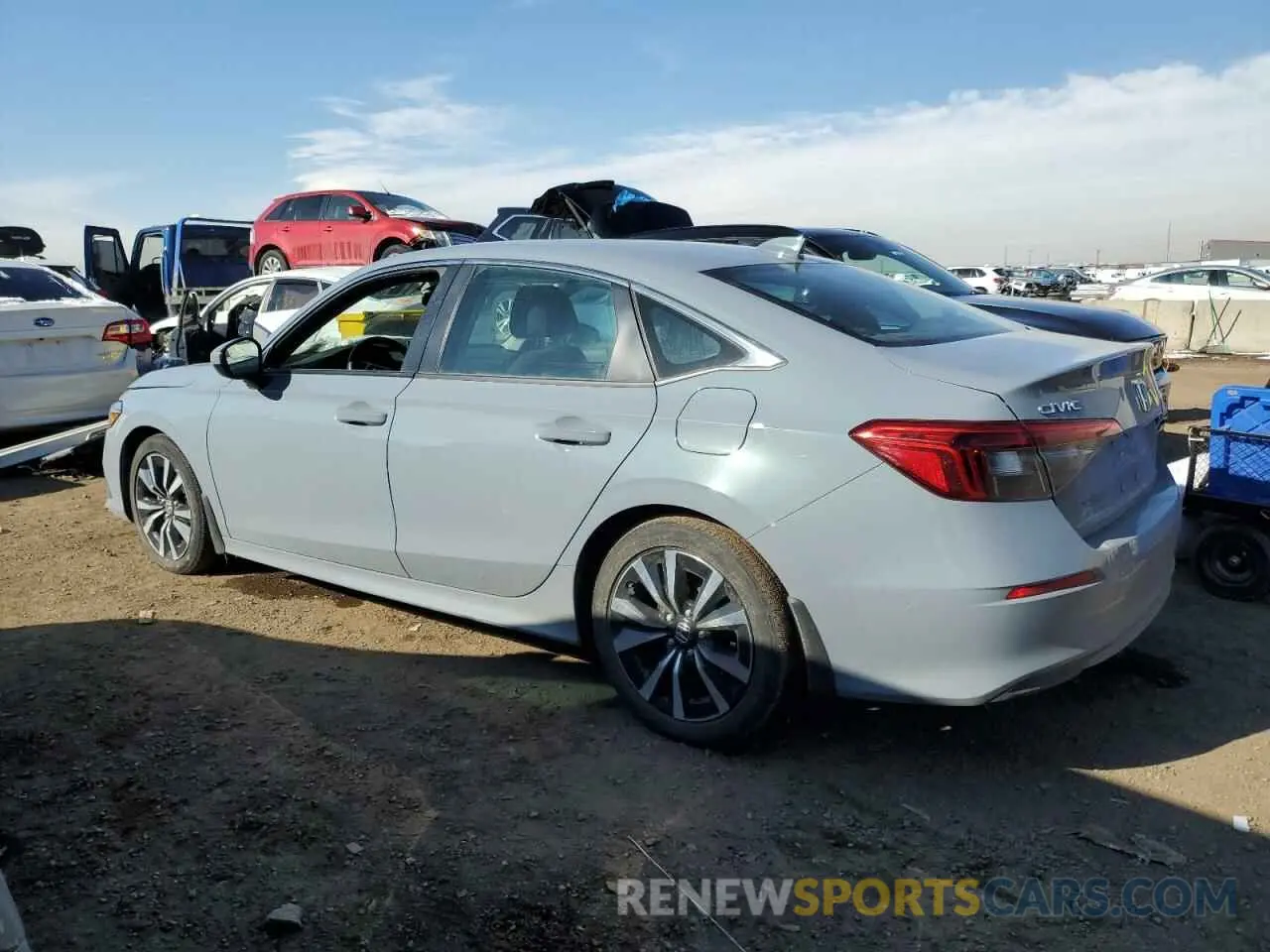 2 Photograph of a damaged car 2HGFE1F76PH316225 HONDA CIVIC 2023