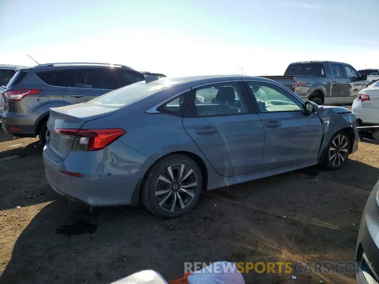3 Photograph of a damaged car 2HGFE1F76PH316225 HONDA CIVIC 2023