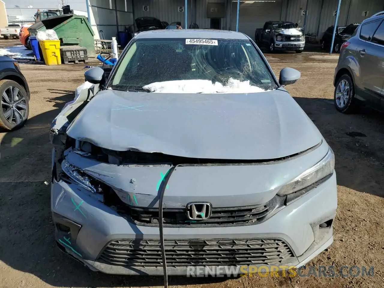 5 Photograph of a damaged car 2HGFE1F76PH316225 HONDA CIVIC 2023