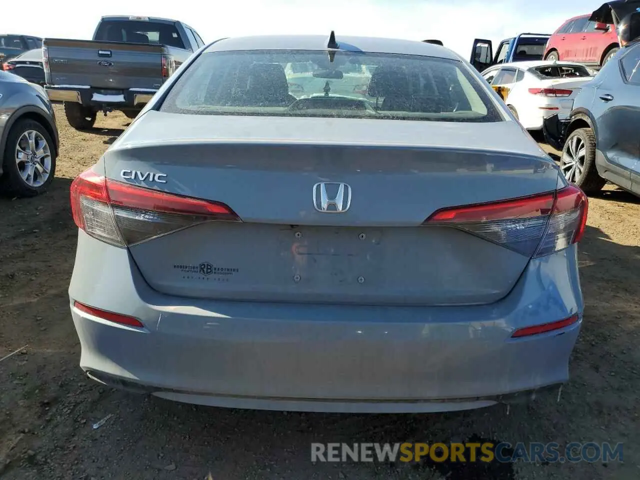 6 Photograph of a damaged car 2HGFE1F76PH316225 HONDA CIVIC 2023