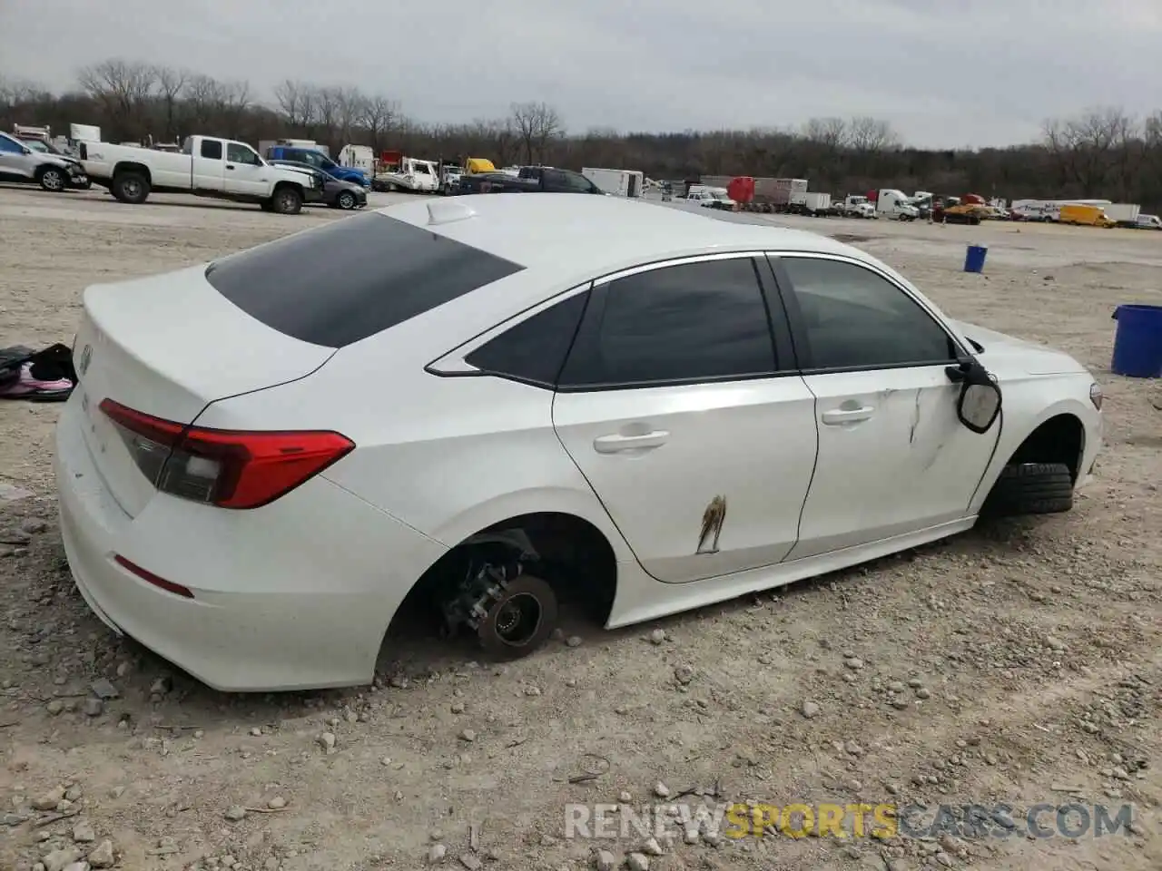 3 Photograph of a damaged car 2HGFE1F76PH321134 HONDA CIVIC 2023