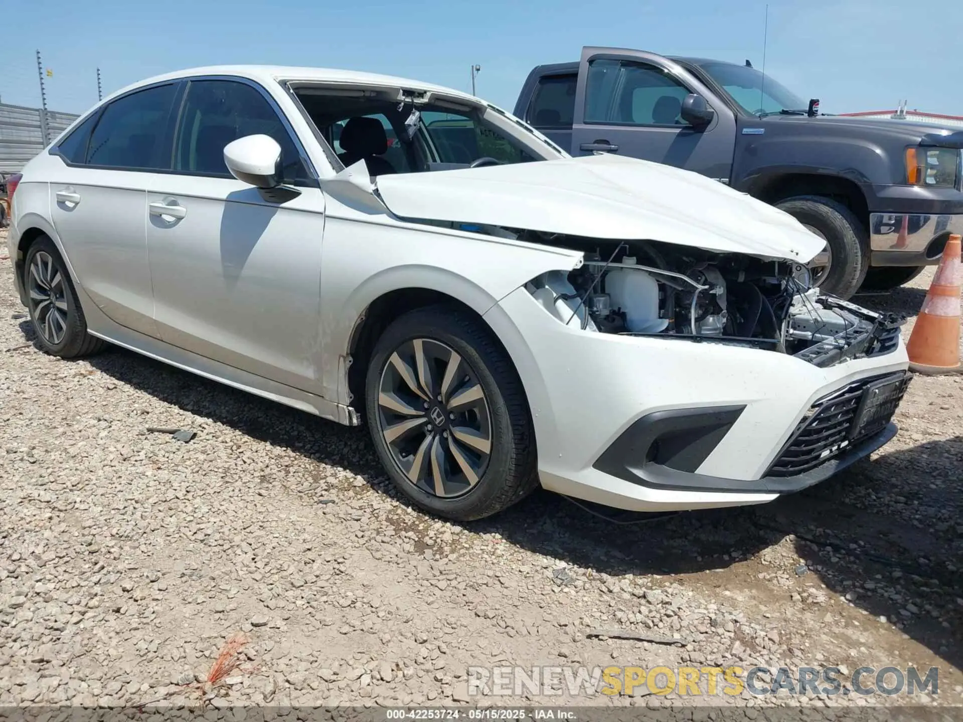 1 Photograph of a damaged car 2HGFE1F76PH324177 HONDA CIVIC 2023