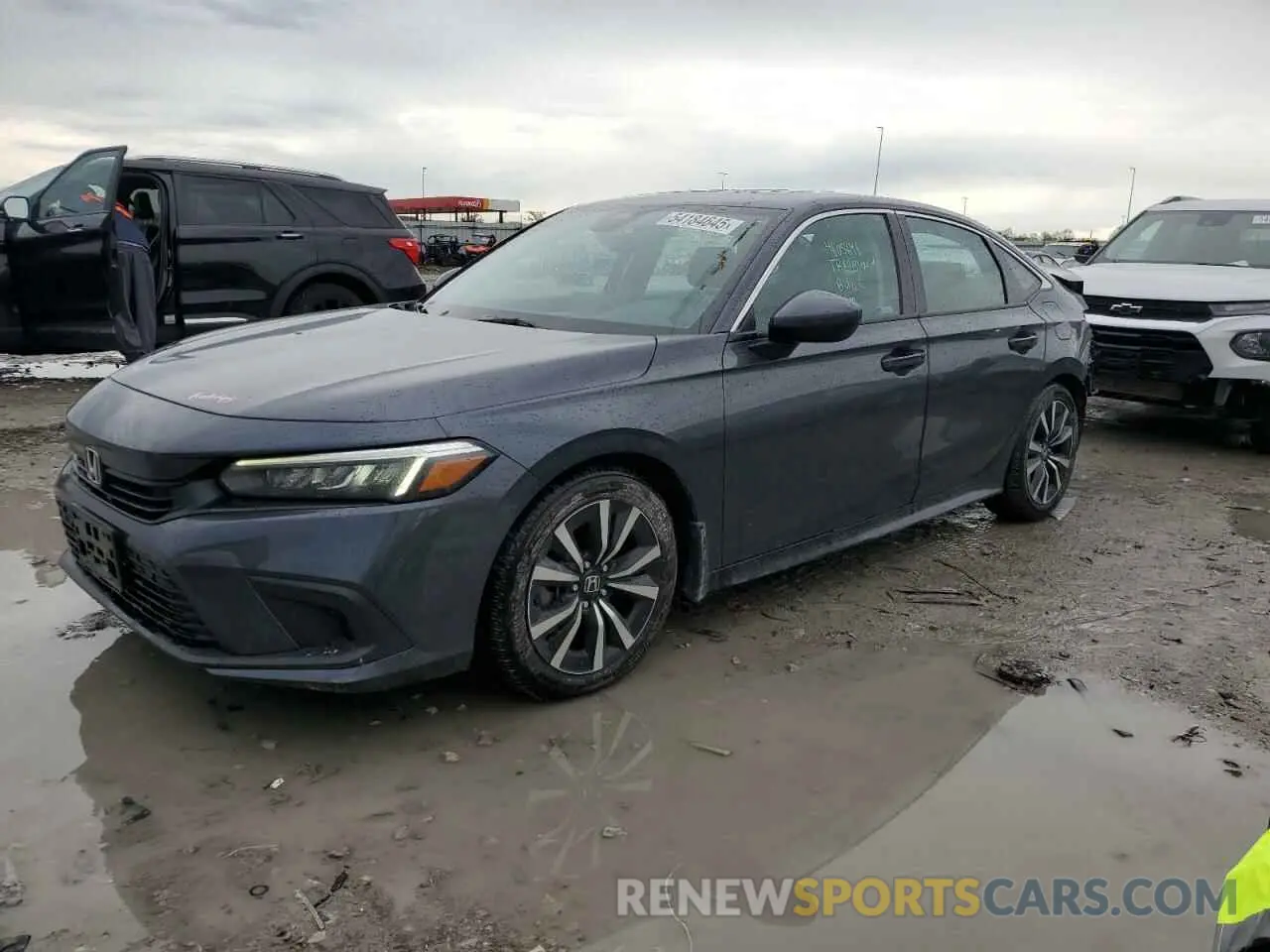 1 Photograph of a damaged car 2HGFE1F78PH308112 HONDA CIVIC 2023