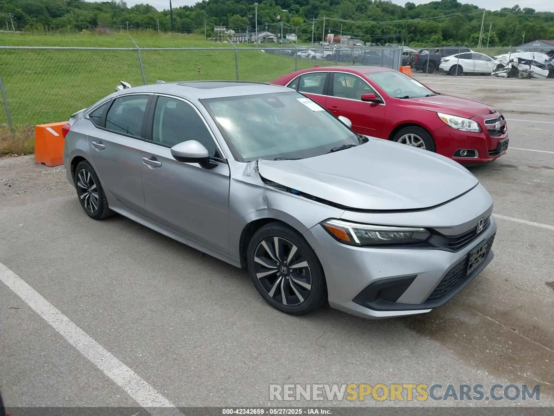 1 Photograph of a damaged car 2HGFE1F78PH318090 HONDA CIVIC 2023