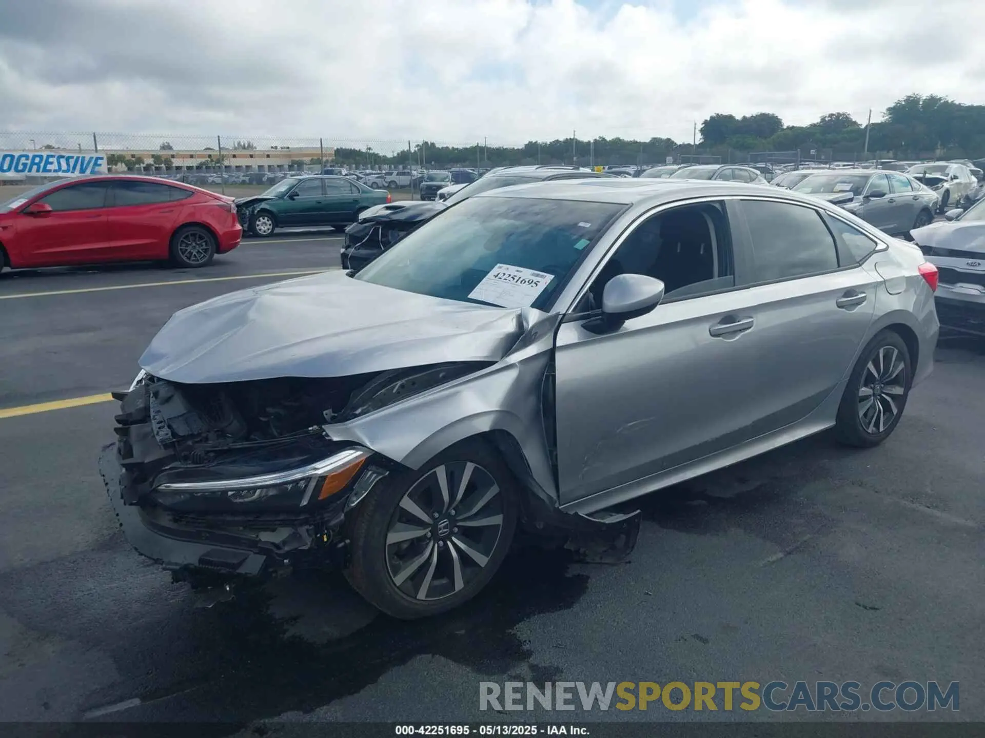2 Photograph of a damaged car 2HGFE1F79PH303727 HONDA CIVIC 2023