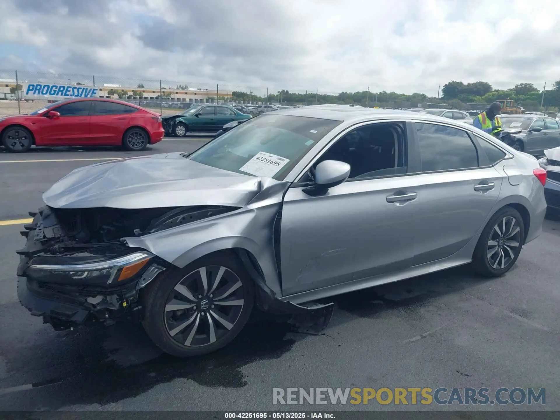 6 Photograph of a damaged car 2HGFE1F79PH303727 HONDA CIVIC 2023