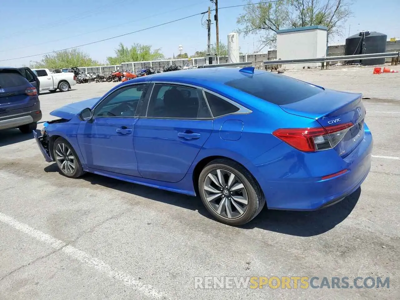 2 Photograph of a damaged car 2HGFE1F7XPH310539 HONDA CIVIC 2023
