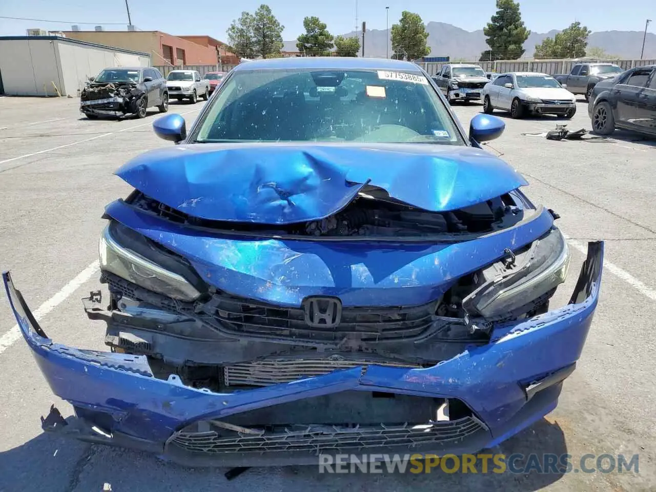 5 Photograph of a damaged car 2HGFE1F7XPH310539 HONDA CIVIC 2023