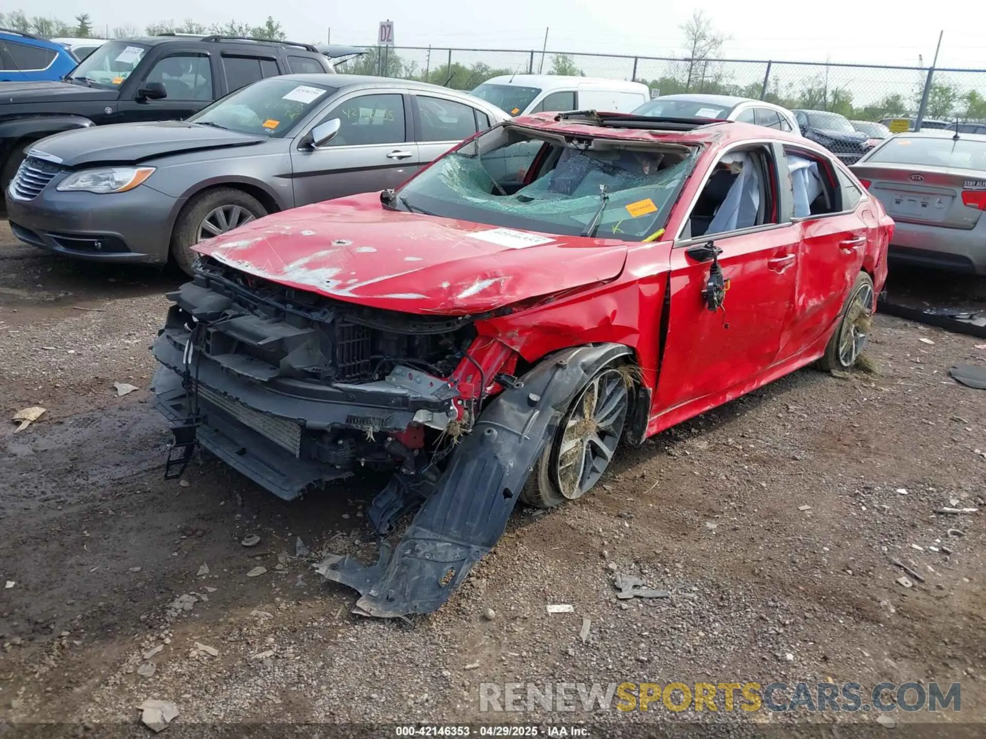 2 Photograph of a damaged car 2HGFE1F90PH309059 HONDA CIVIC 2023