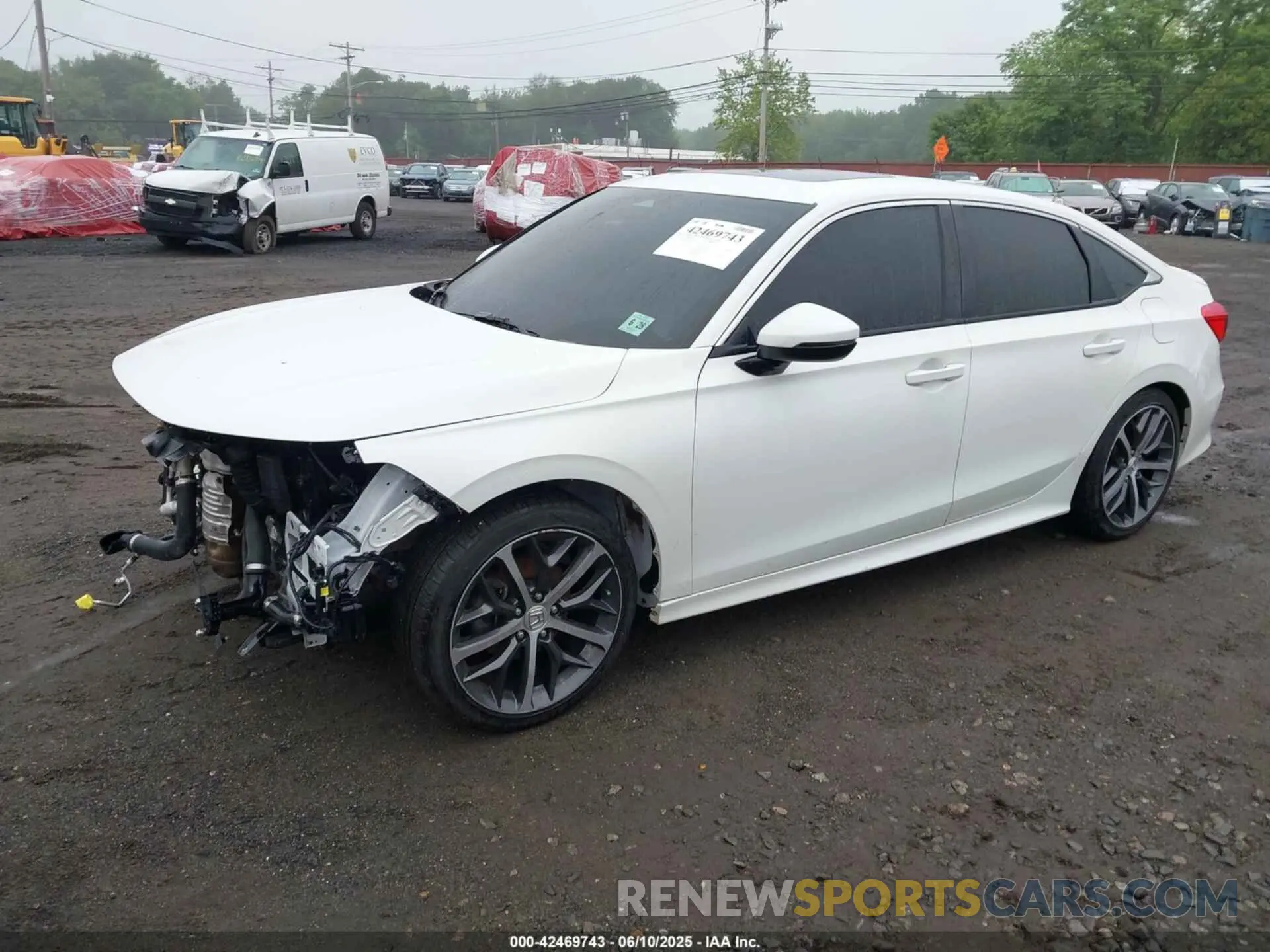2 Photograph of a damaged car 2HGFE1F90PH318196 HONDA CIVIC 2023