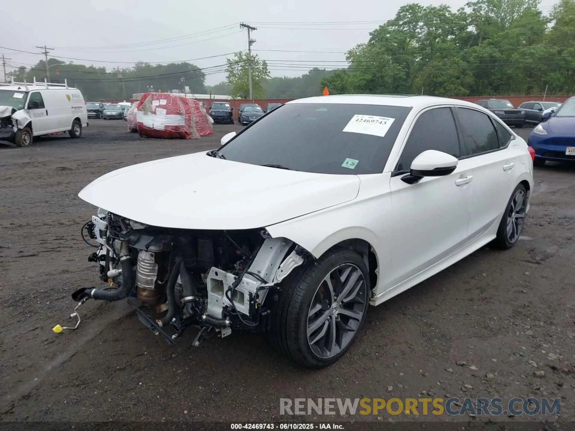 6 Photograph of a damaged car 2HGFE1F90PH318196 HONDA CIVIC 2023