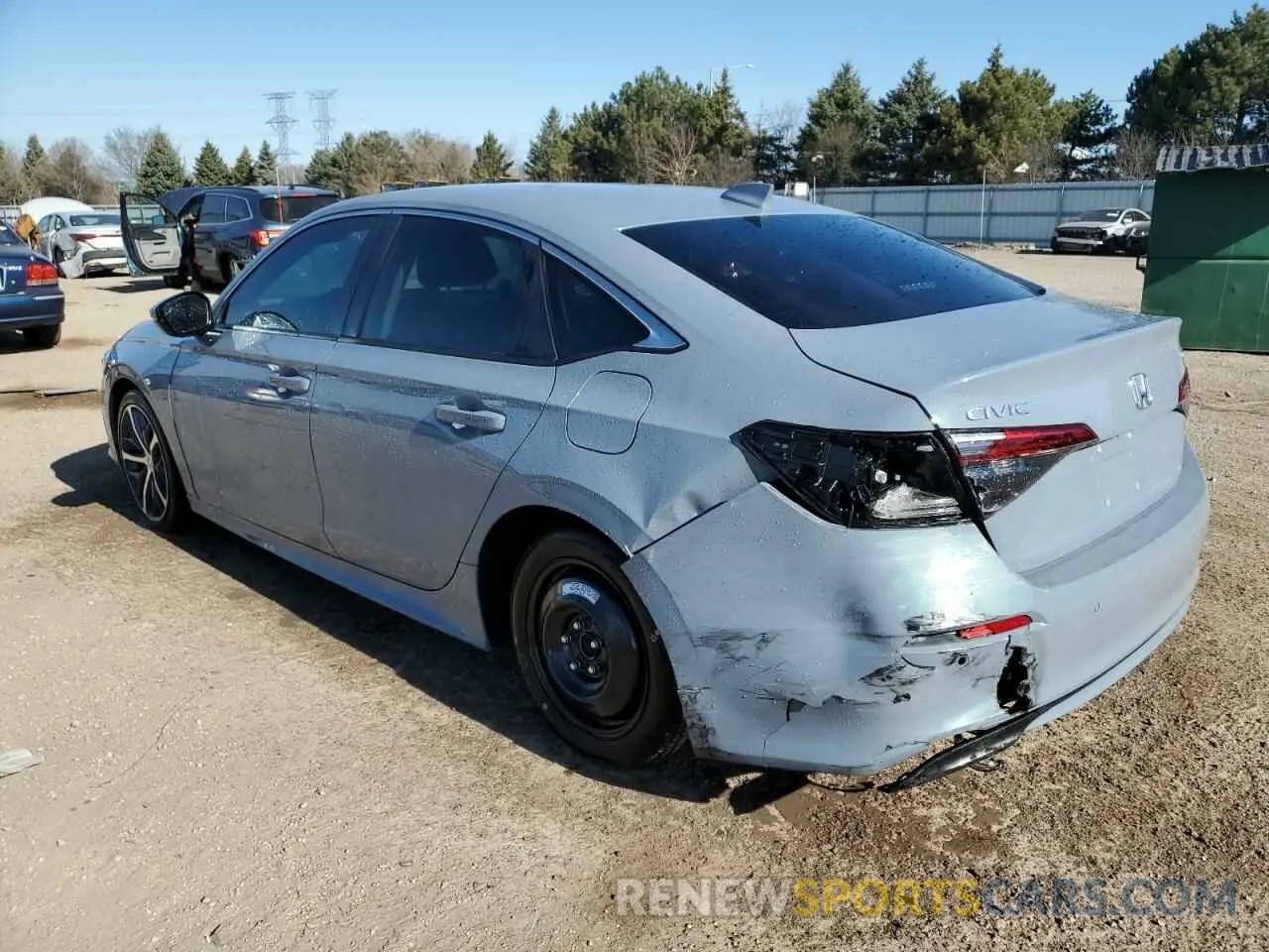 2 Photograph of a damaged car 2HGFE1F90PH320403 HONDA CIVIC 2023