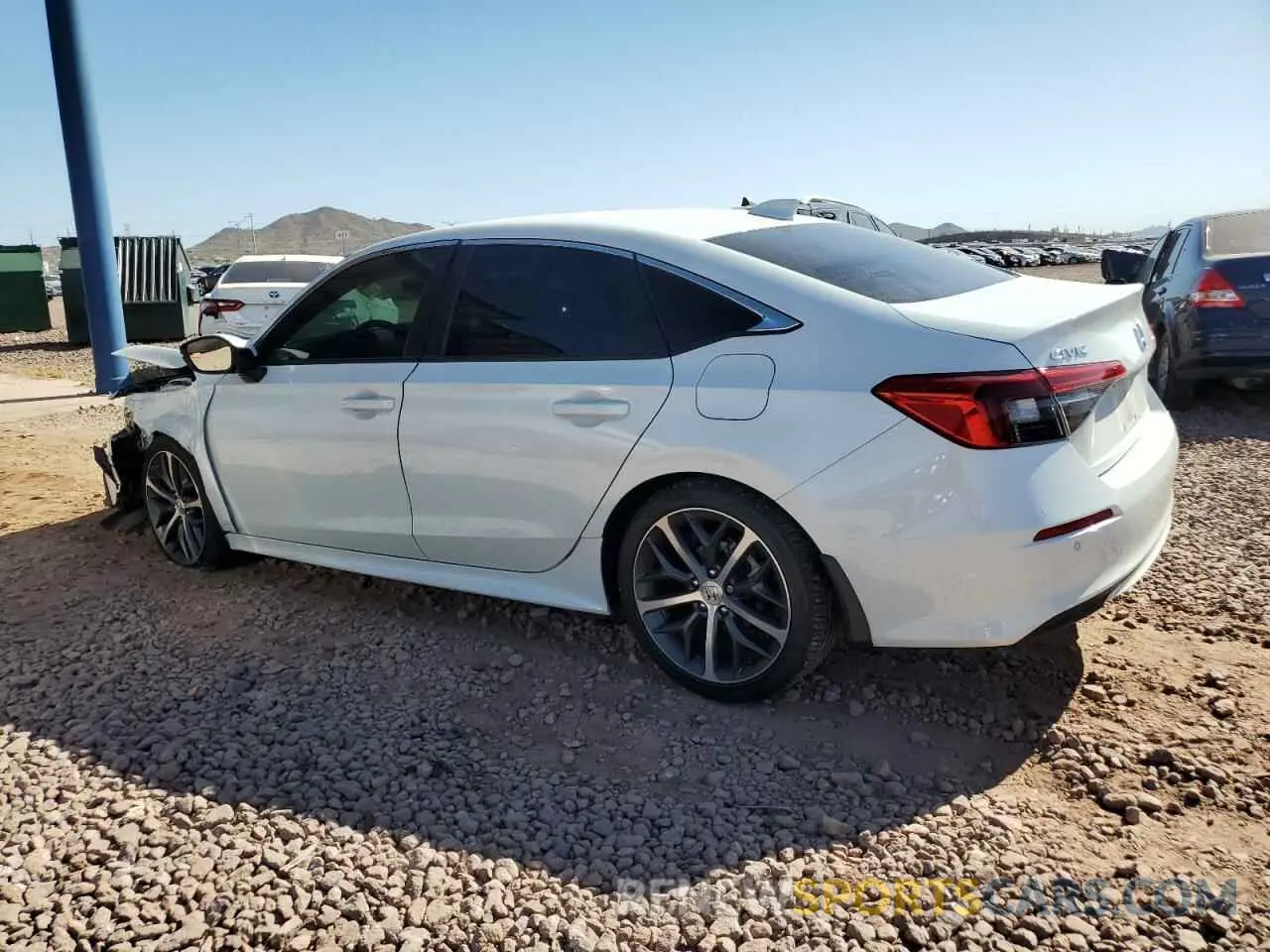 2 Photograph of a damaged car 2HGFE1F90PH321292 HONDA CIVIC 2023