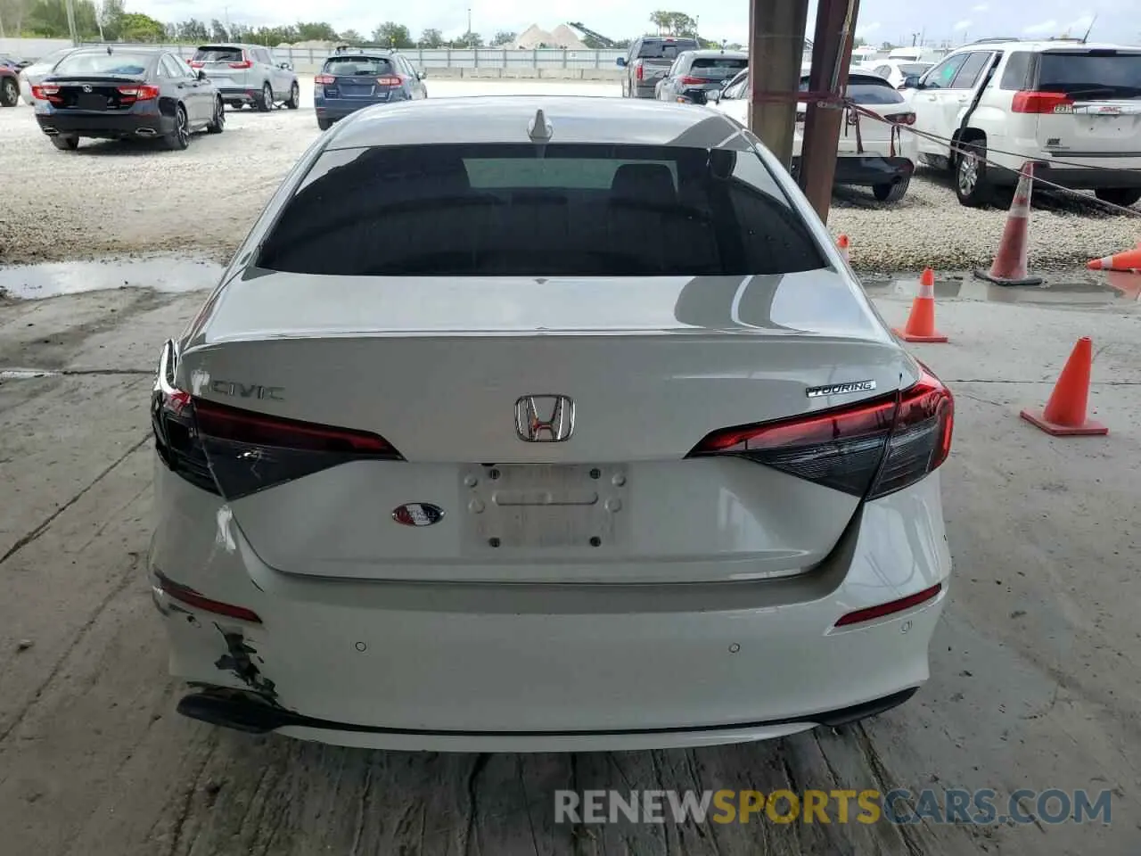 6 Photograph of a damaged car 2HGFE1F91PH309006 HONDA CIVIC 2023
