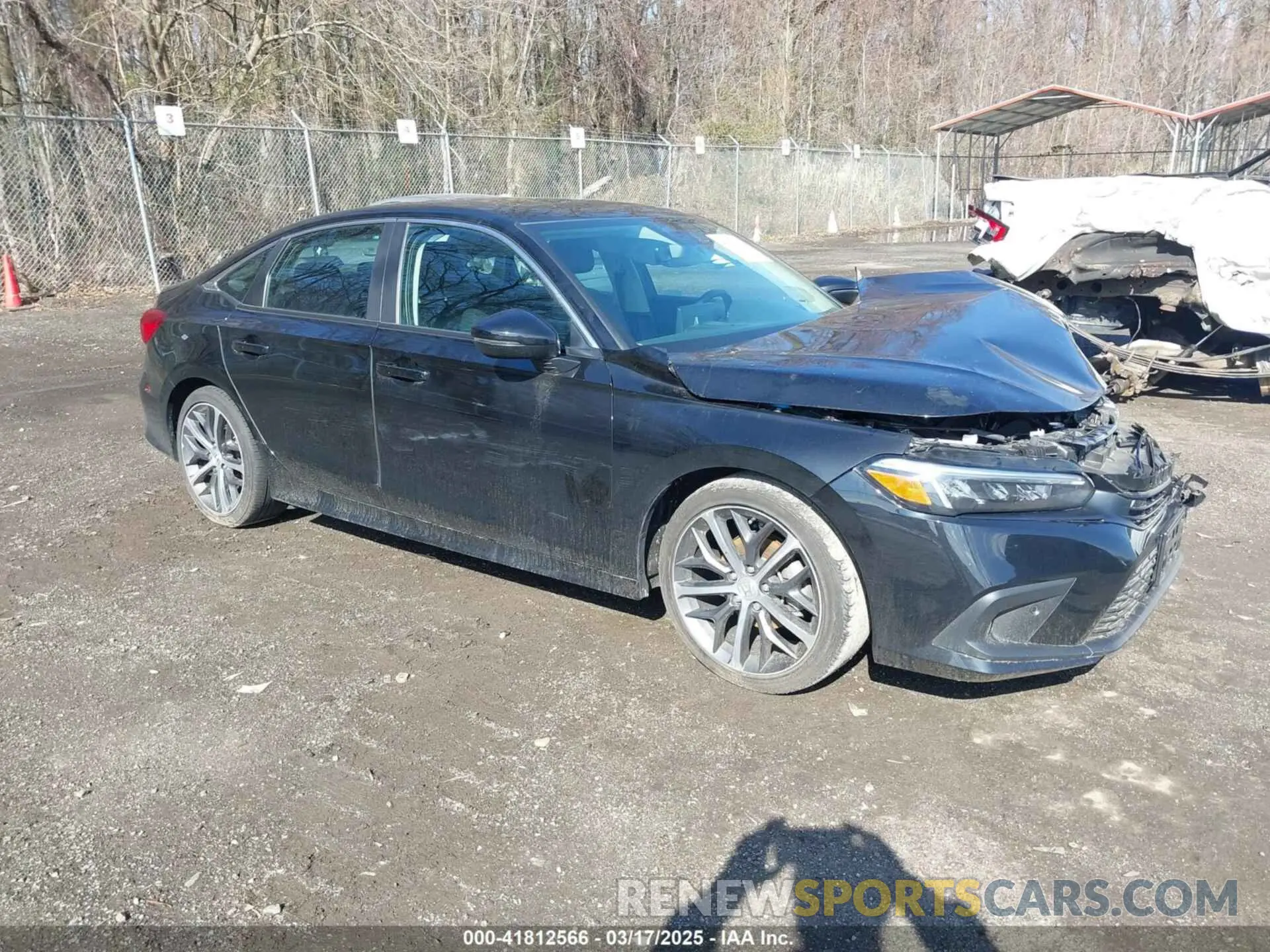 1 Photograph of a damaged car 2HGFE1F92PH312030 HONDA CIVIC 2023