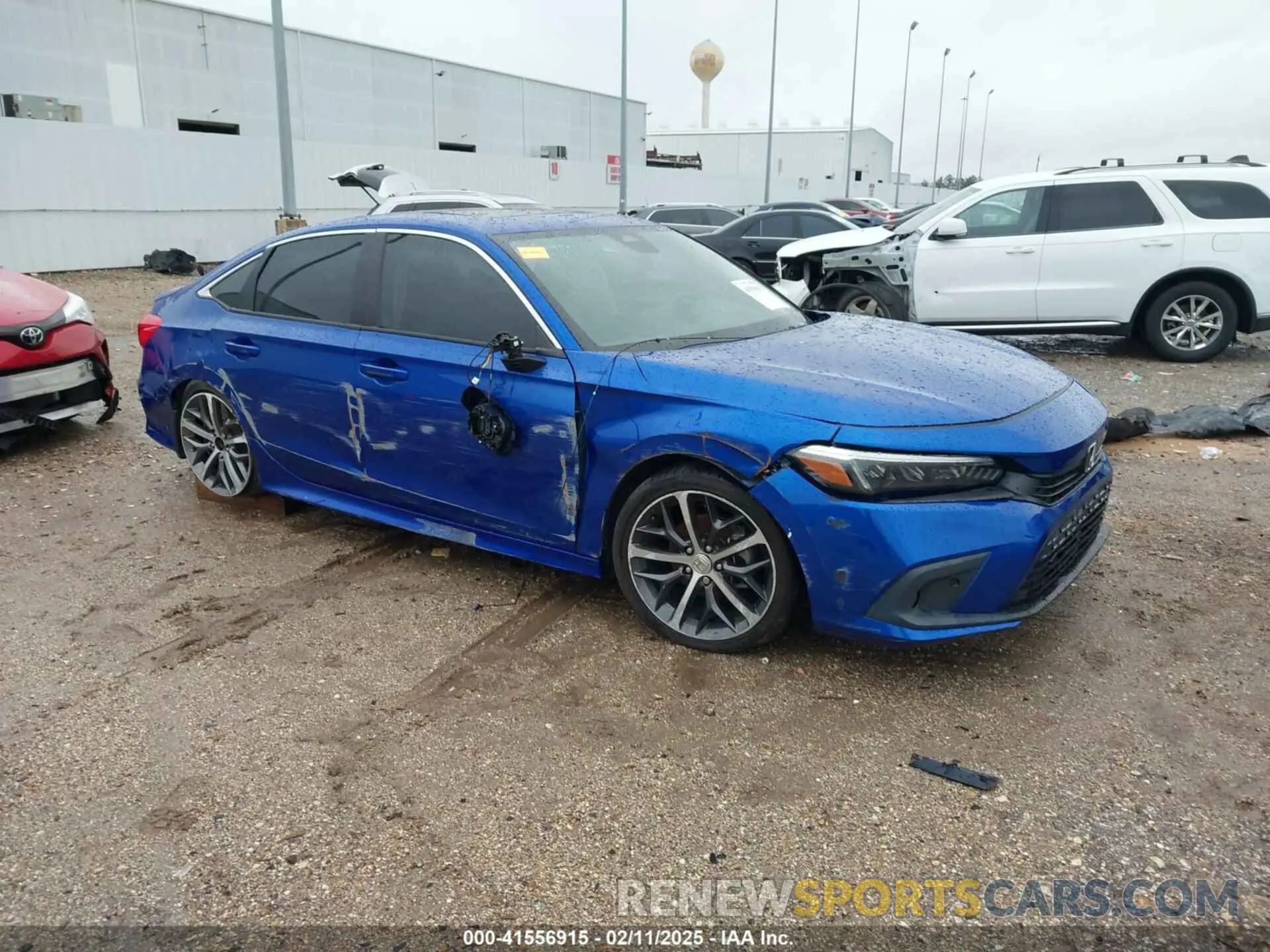 1 Photograph of a damaged car 2HGFE1F92PH317695 HONDA CIVIC 2023