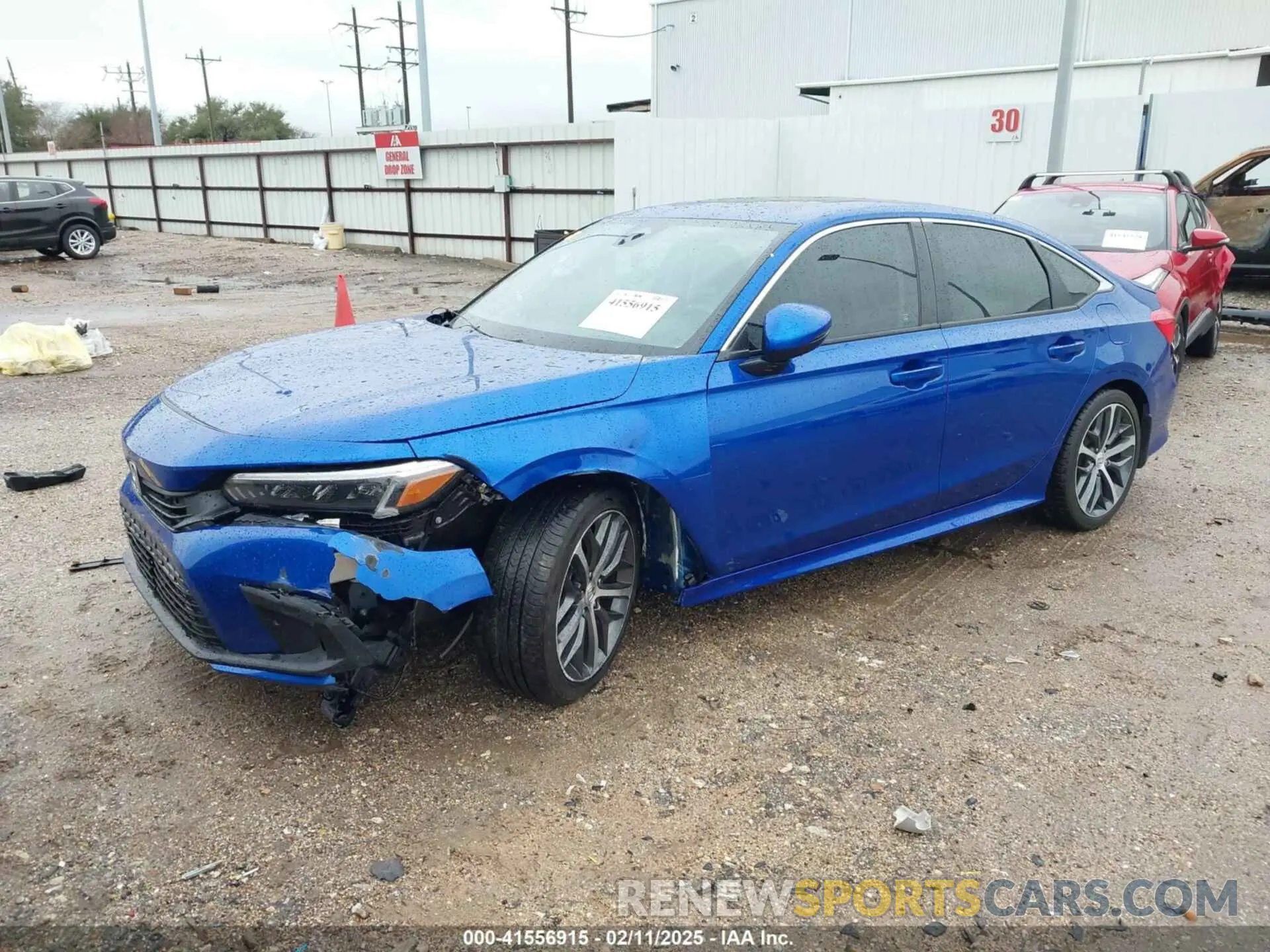 2 Photograph of a damaged car 2HGFE1F92PH317695 HONDA CIVIC 2023