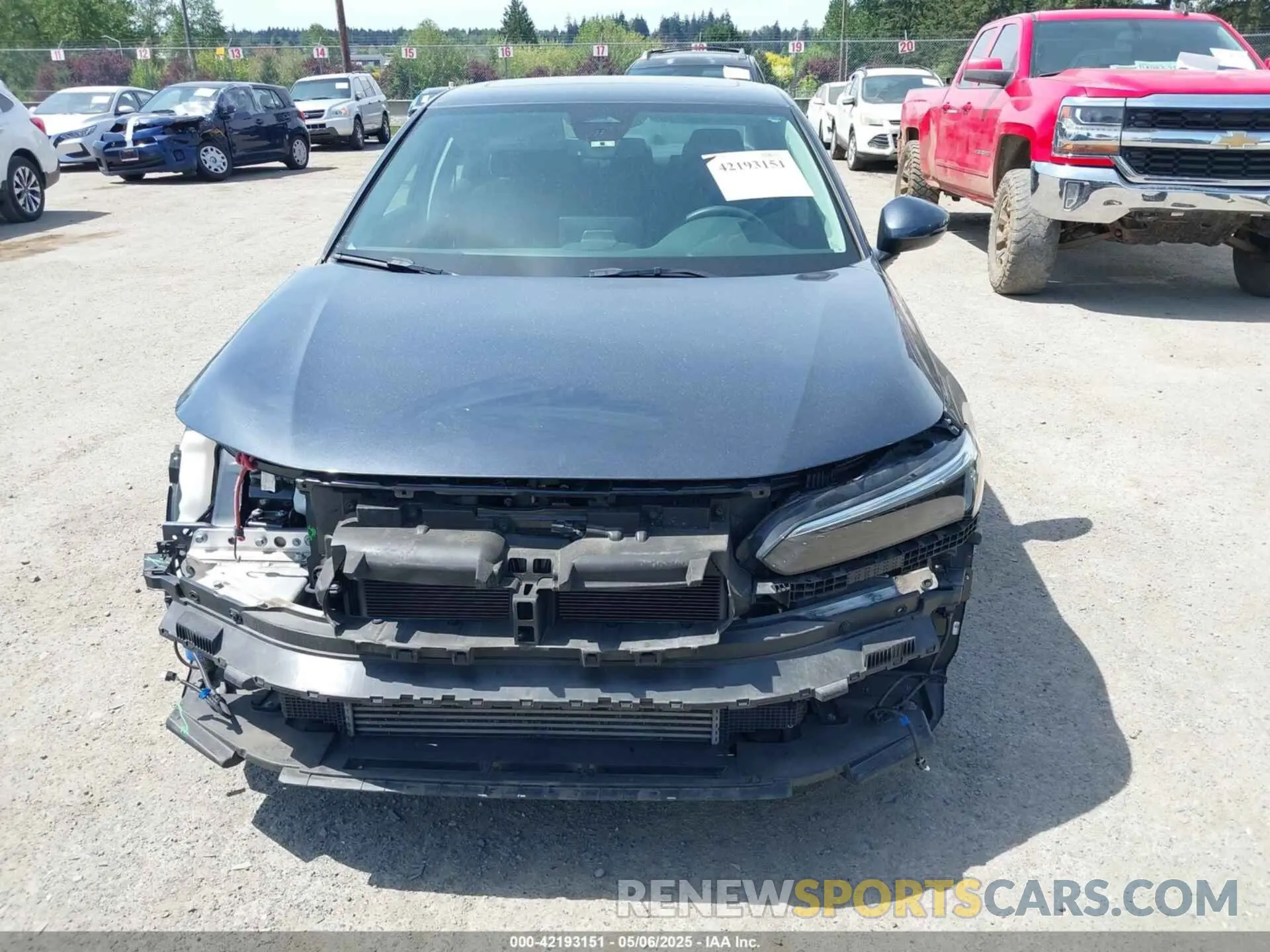13 Photograph of a damaged car 2HGFE1F93PH304082 HONDA CIVIC 2023