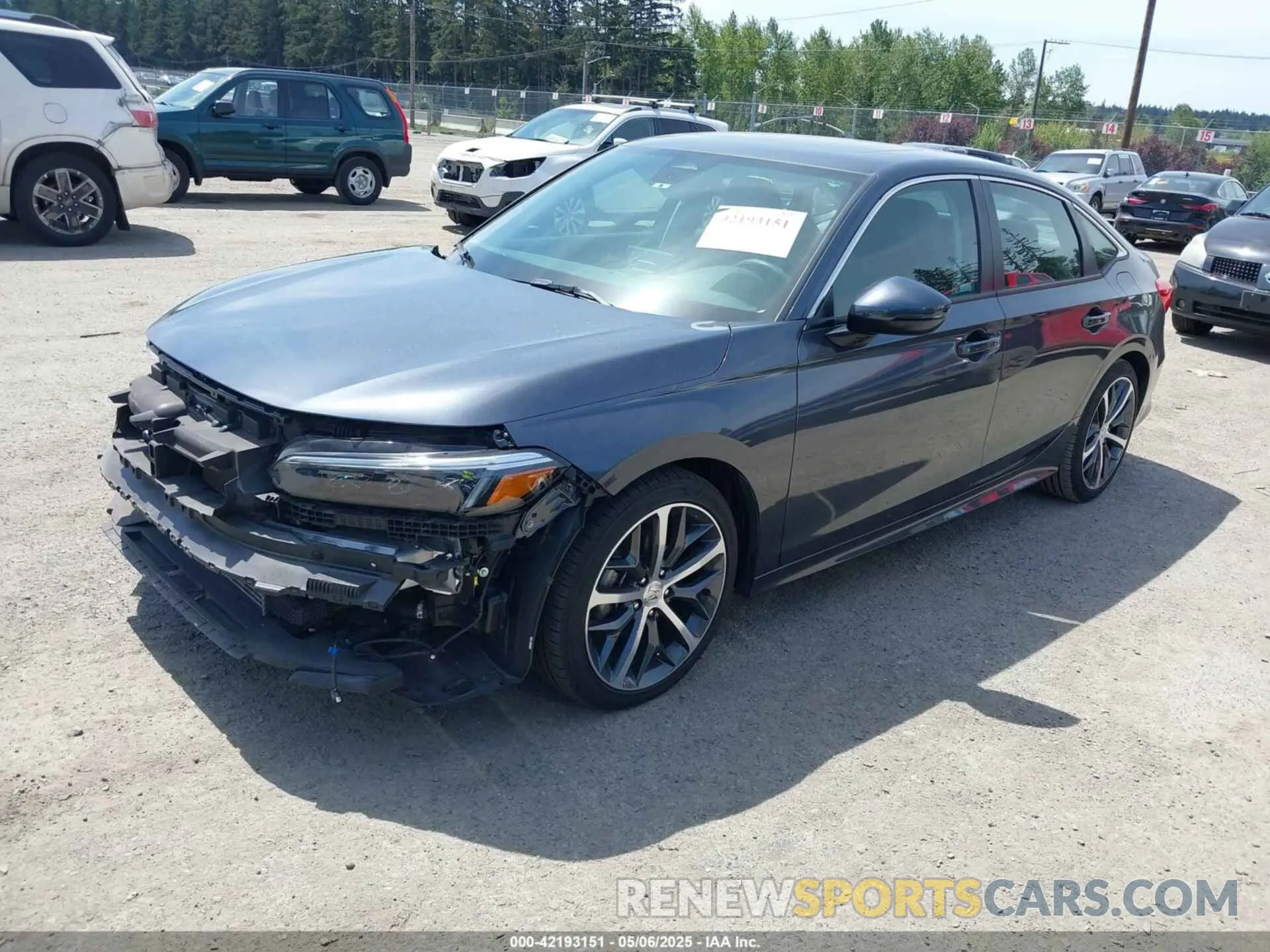 2 Photograph of a damaged car 2HGFE1F93PH304082 HONDA CIVIC 2023