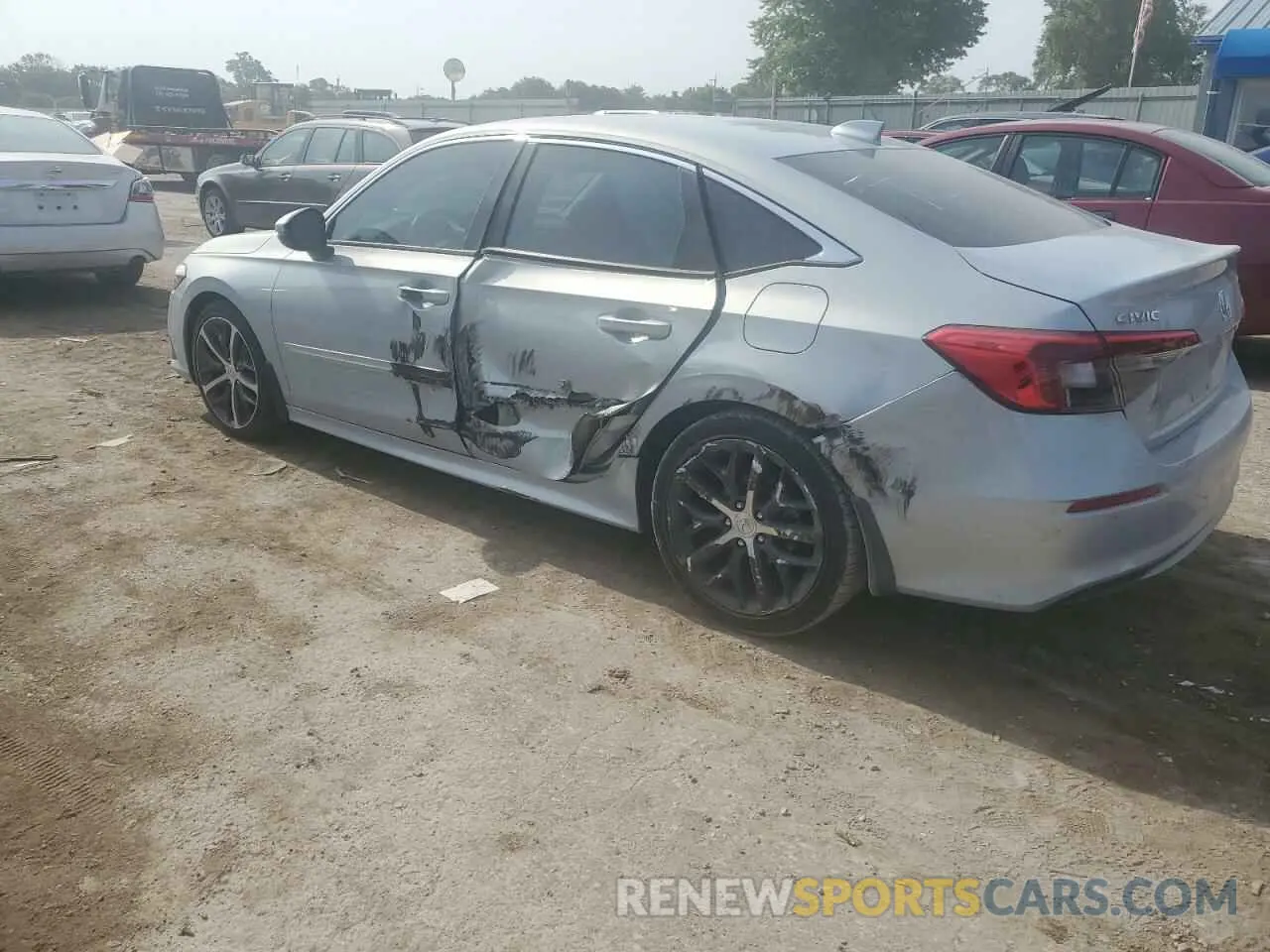 2 Photograph of a damaged car 2HGFE1F93PH307483 HONDA CIVIC 2023