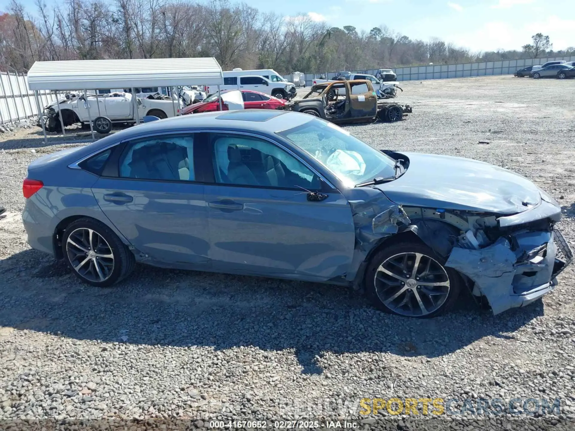13 Photograph of a damaged car 2HGFE1F94PH308397 HONDA CIVIC 2023