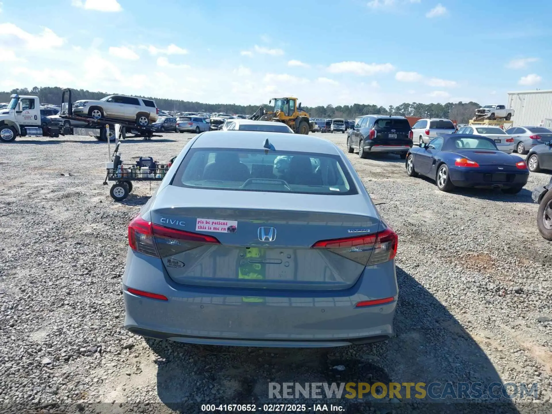 16 Photograph of a damaged car 2HGFE1F94PH308397 HONDA CIVIC 2023