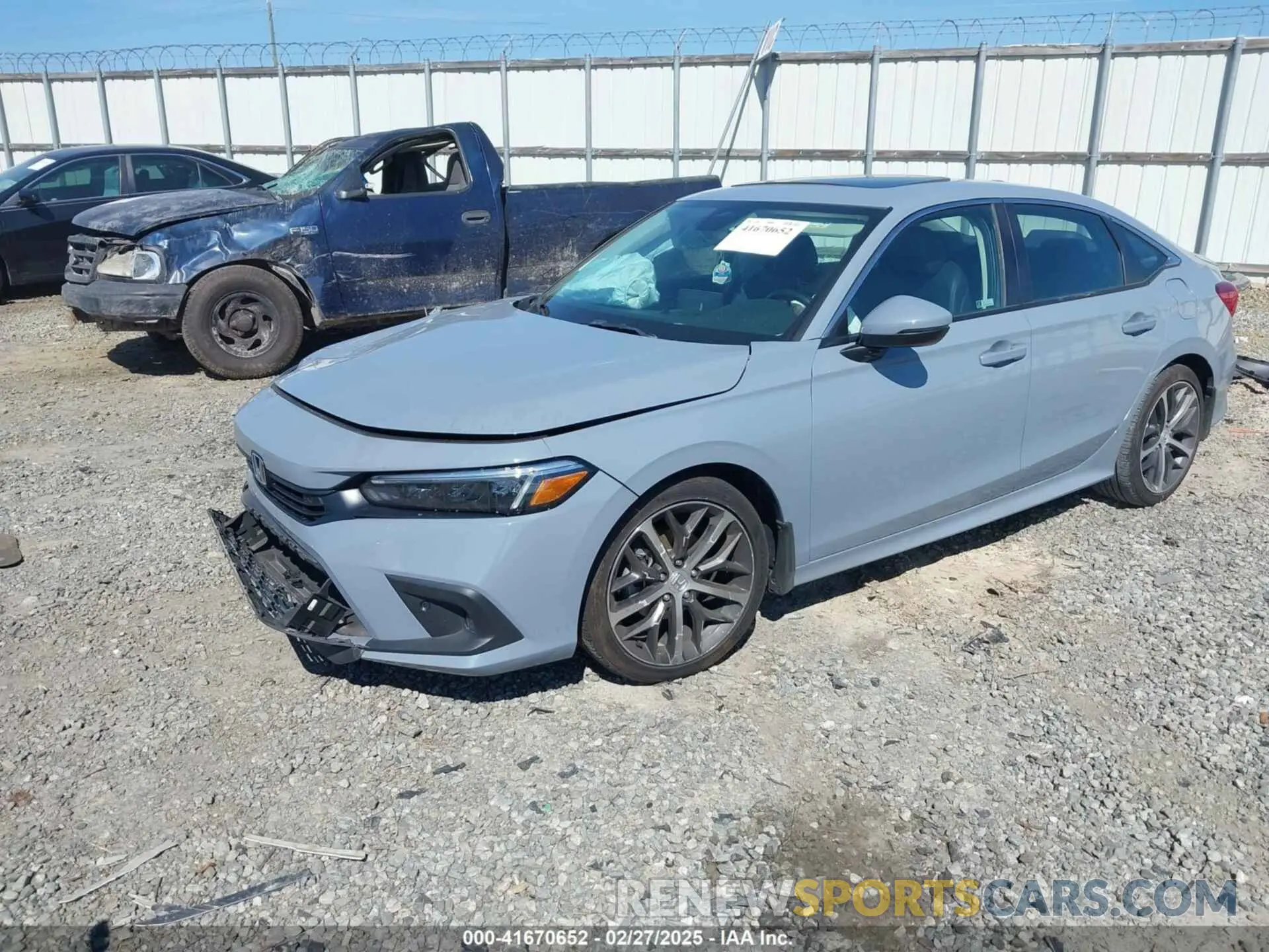 2 Photograph of a damaged car 2HGFE1F94PH308397 HONDA CIVIC 2023